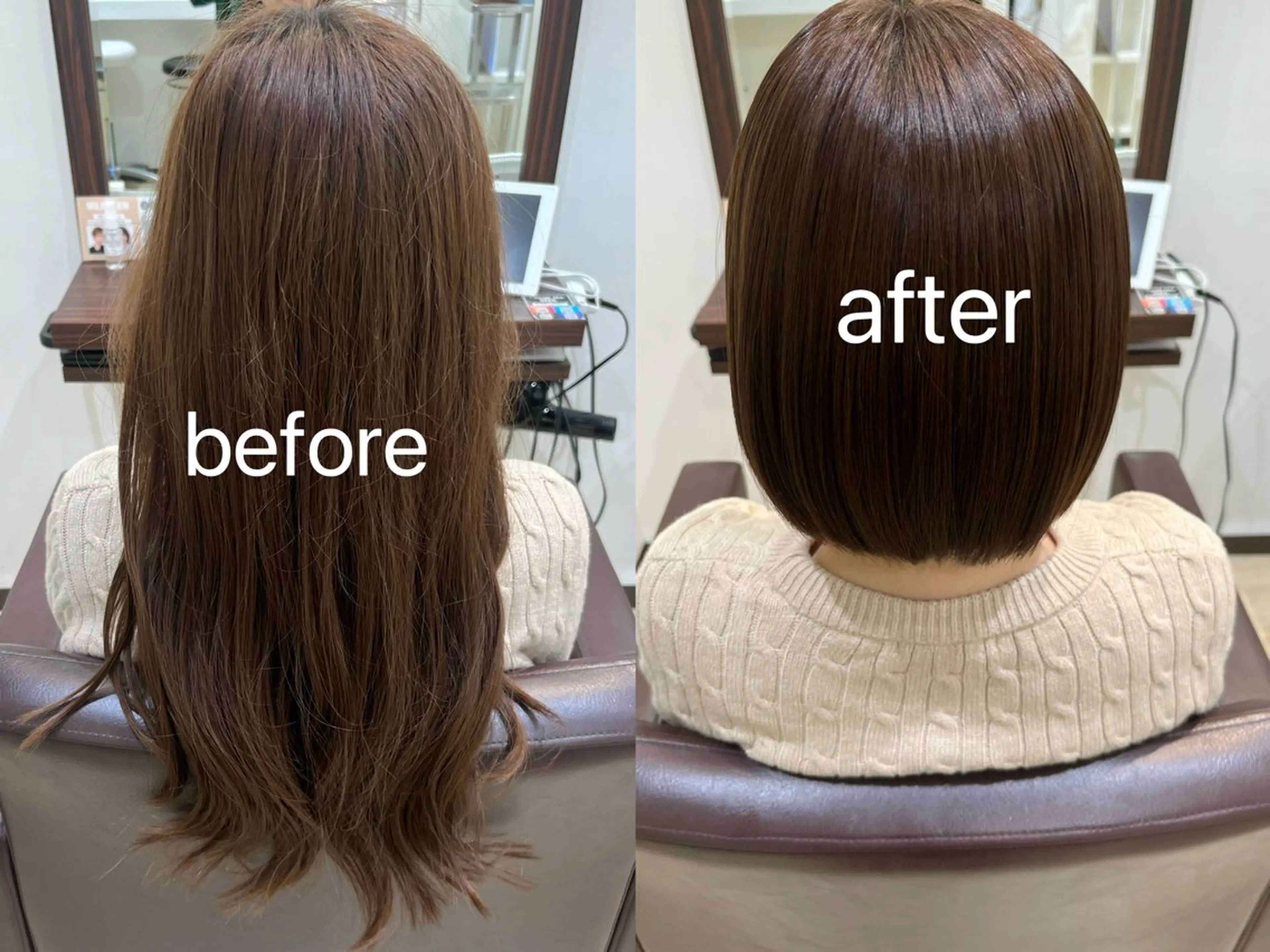 ショート なかの ももかのヘアスタイル