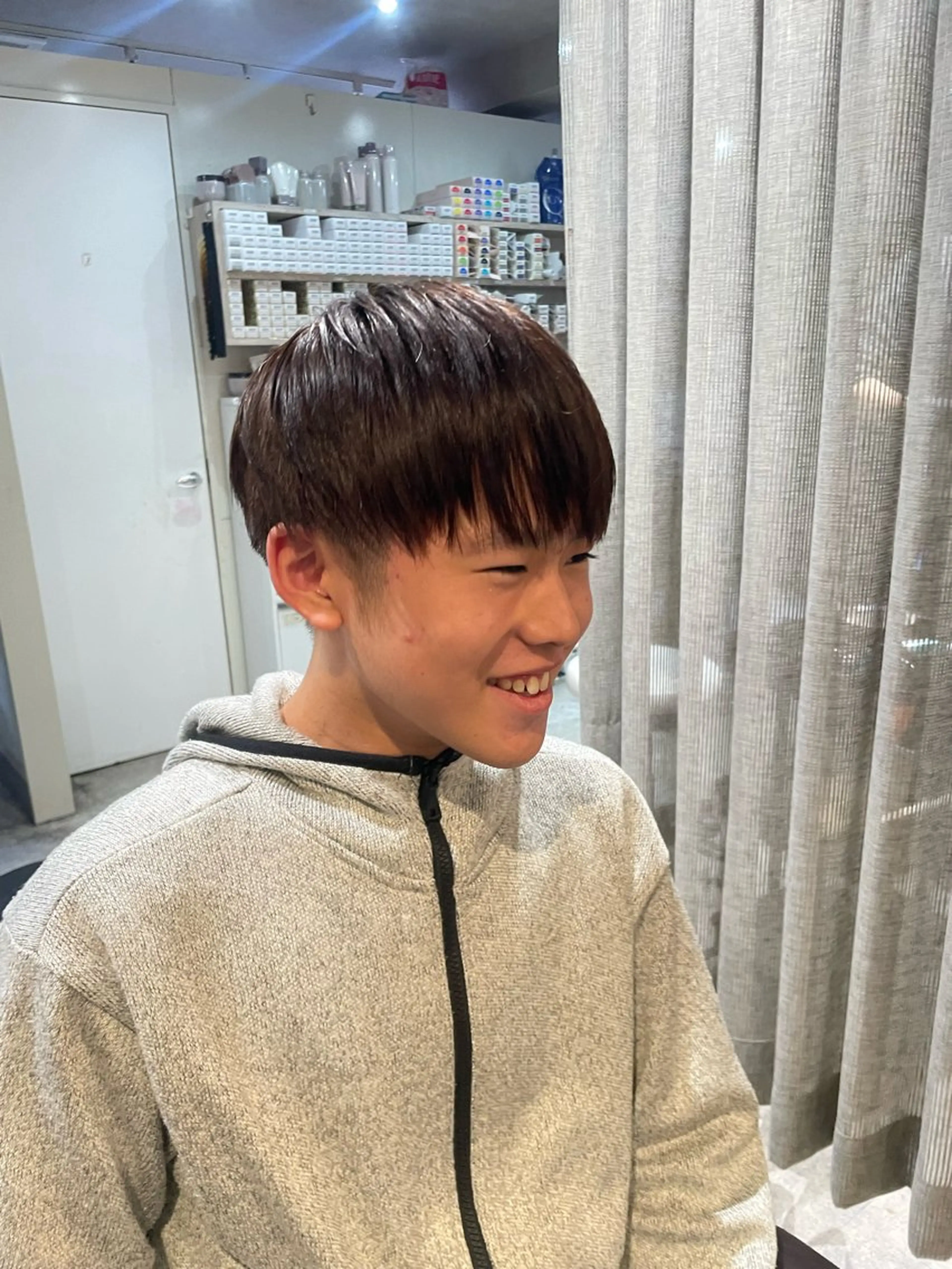 カラー メンズ メンズブリーチ ブリーチ ブラウンカラー ヘアカラー トリートメント 髪質改善/Bloss om🌷高橋沙衣のヘアスタイル