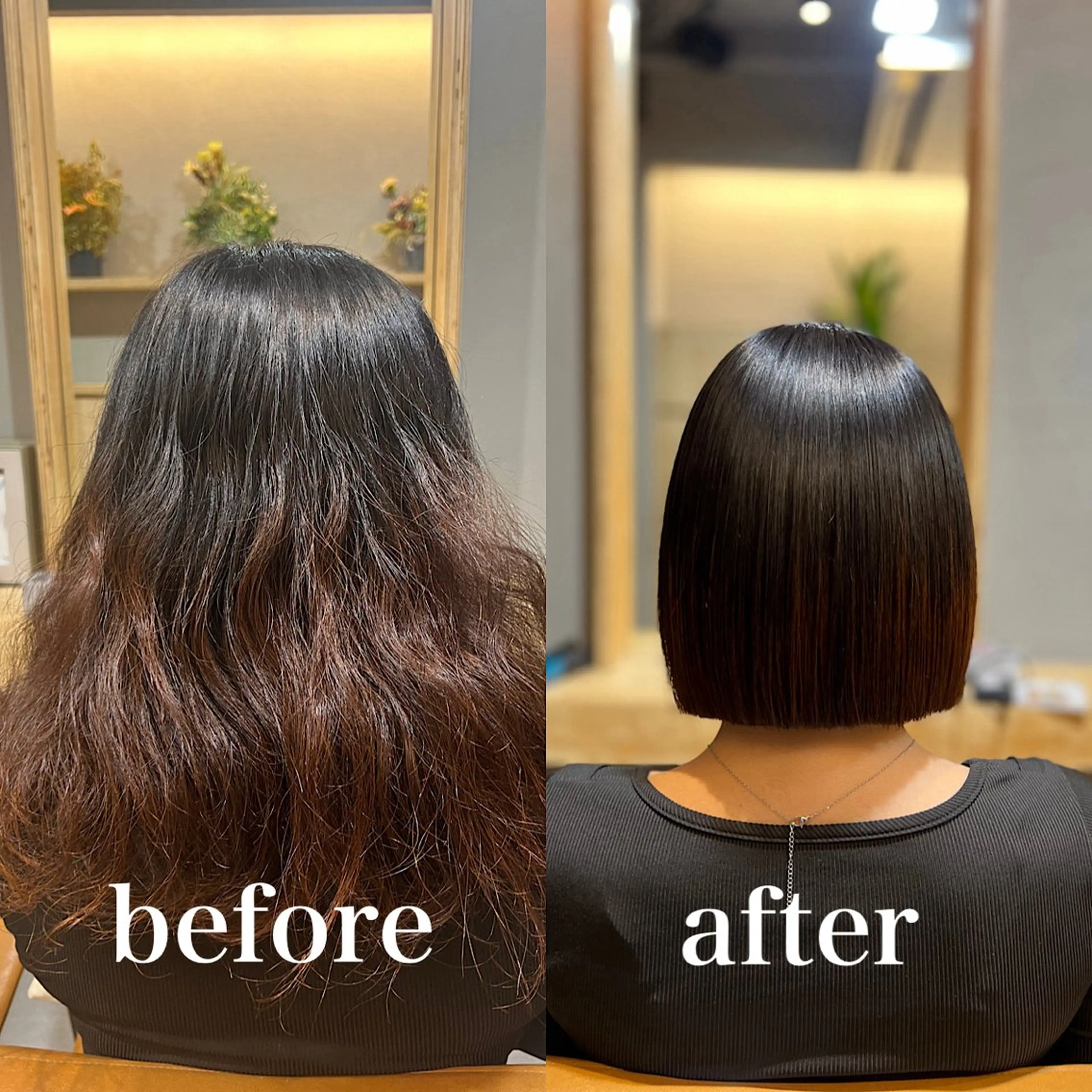 ショート パーマ 髪質改善 縮毛矯正 ストレートパーマ 神戸ボブ✂️ ioe三宮/田 伸佳のヘアスタイル