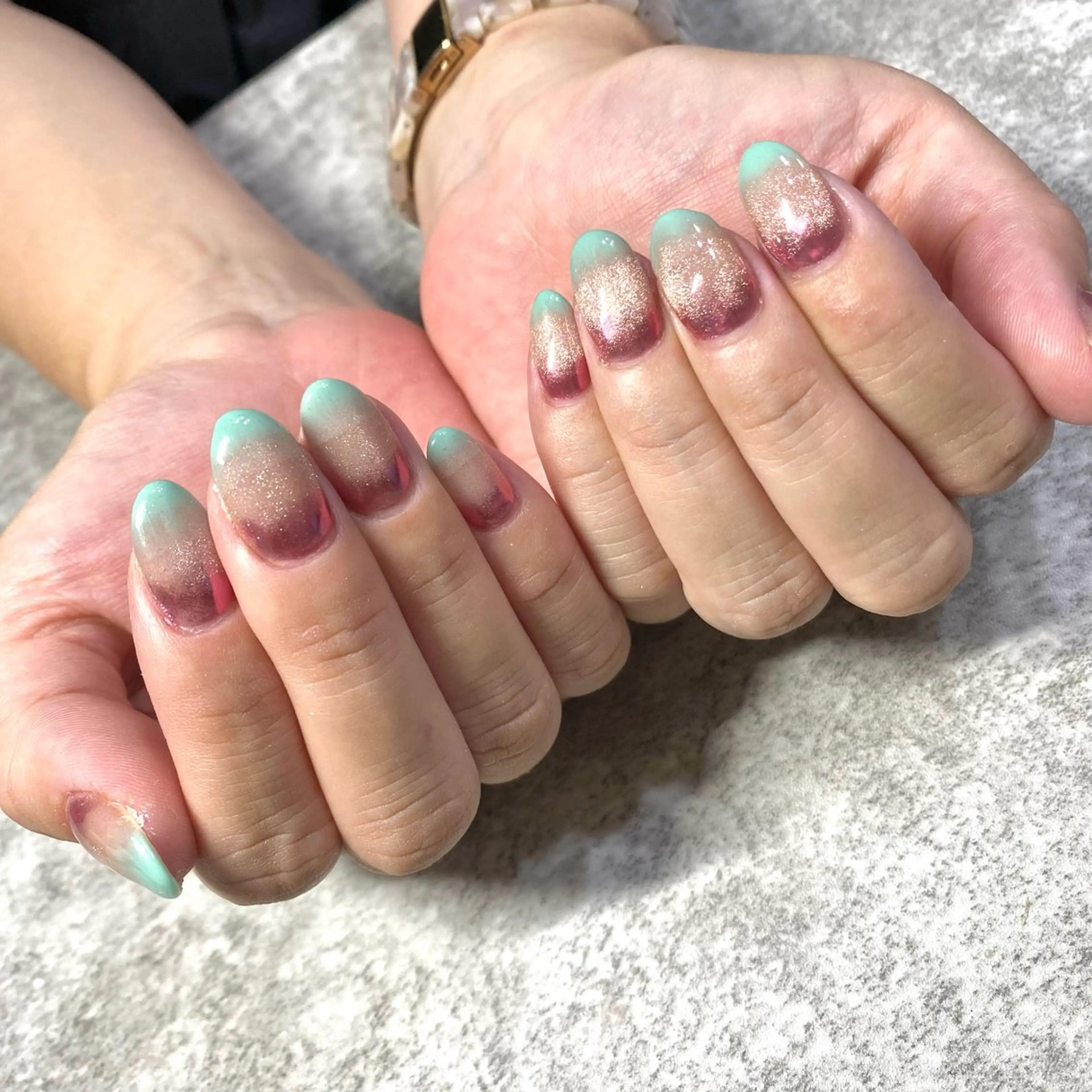 ネイル グラデーション ハンドネイル ★Rinail... .のネイルデザイン