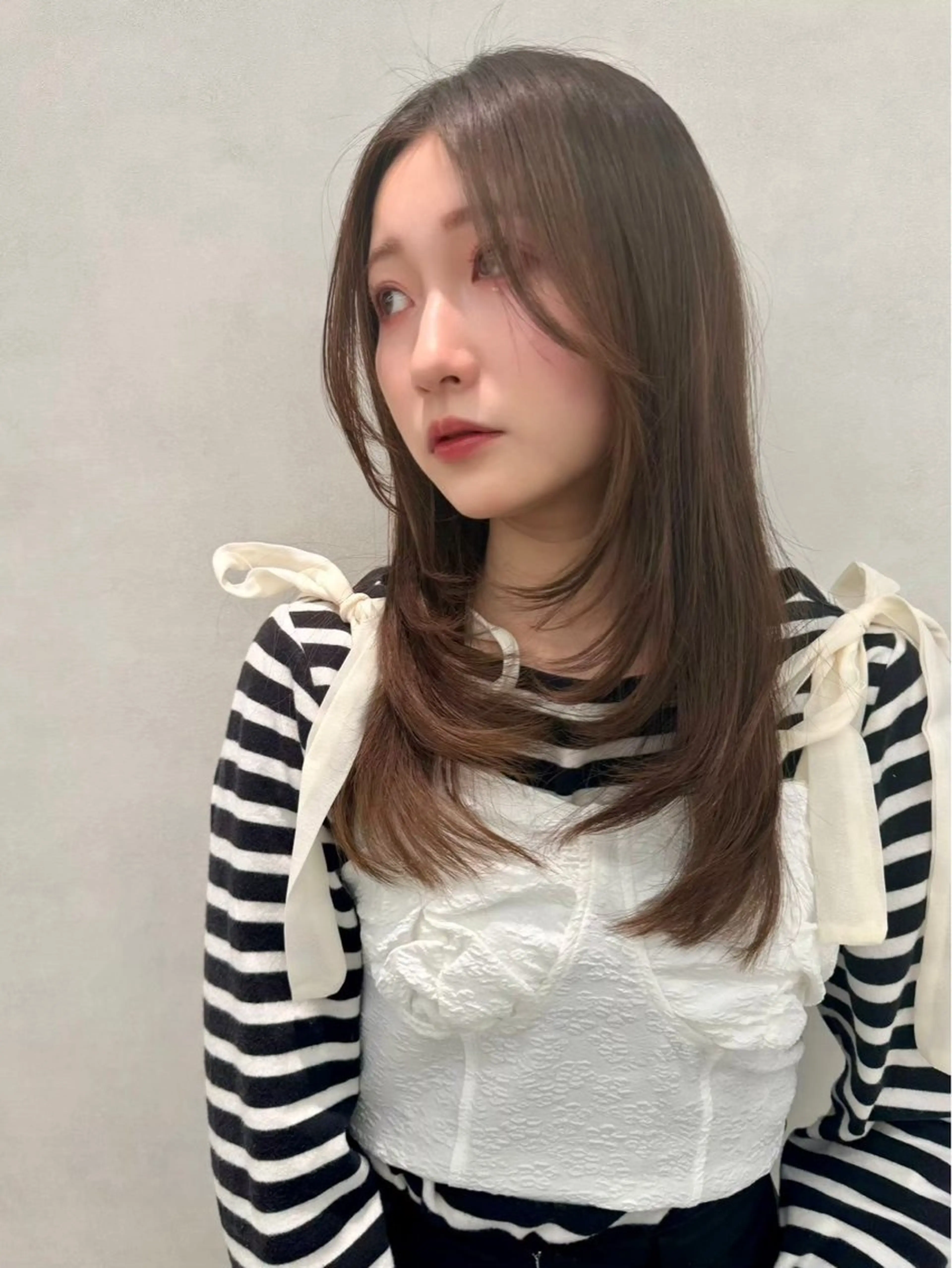 【U24ロング限定ミニモ学割】ロングカット➕カラー➕トリートメント🦋学生様限定メニューになります💕の写真