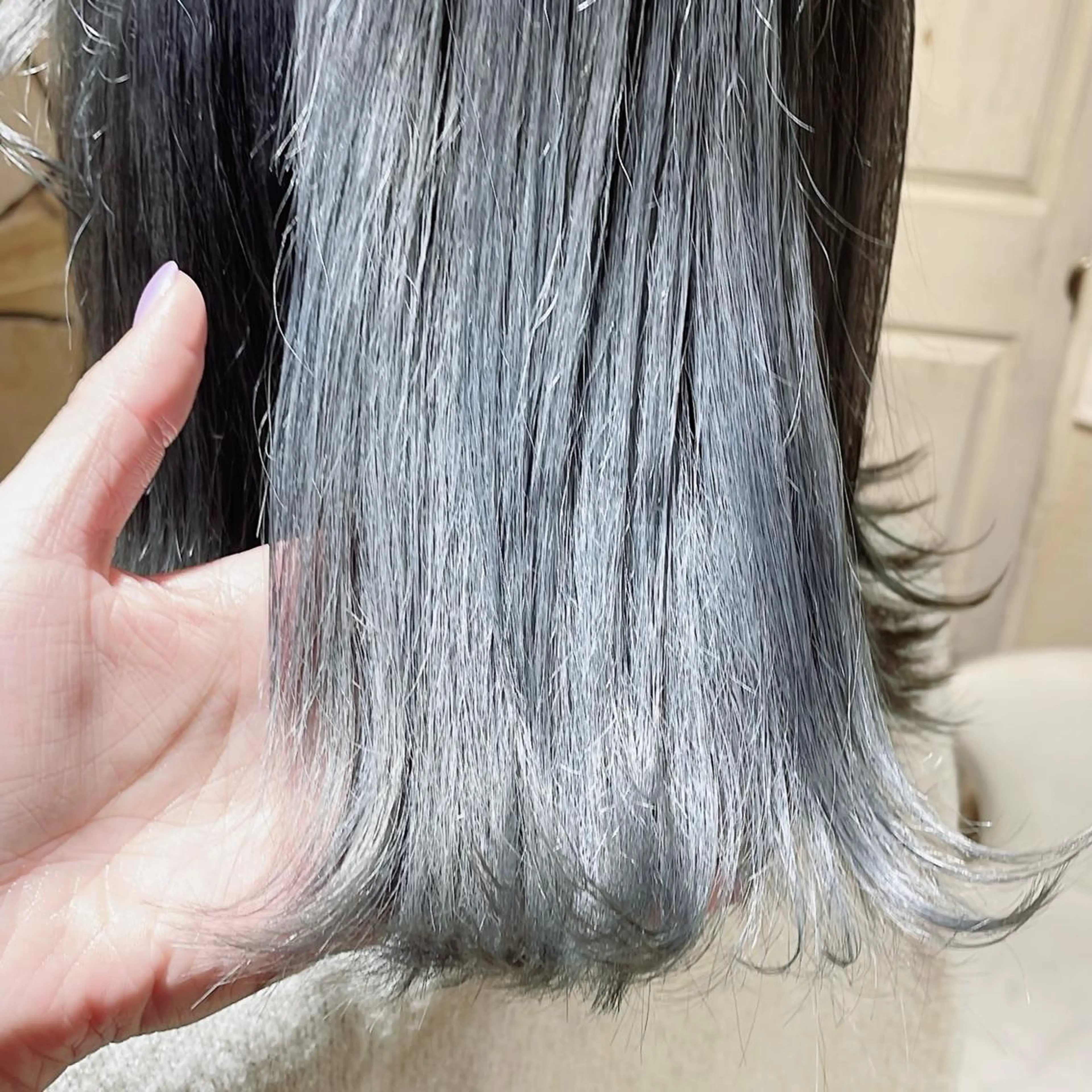 ミディアム カラー Minami. 🩵 再現性特化ヘアのヘアスタイル