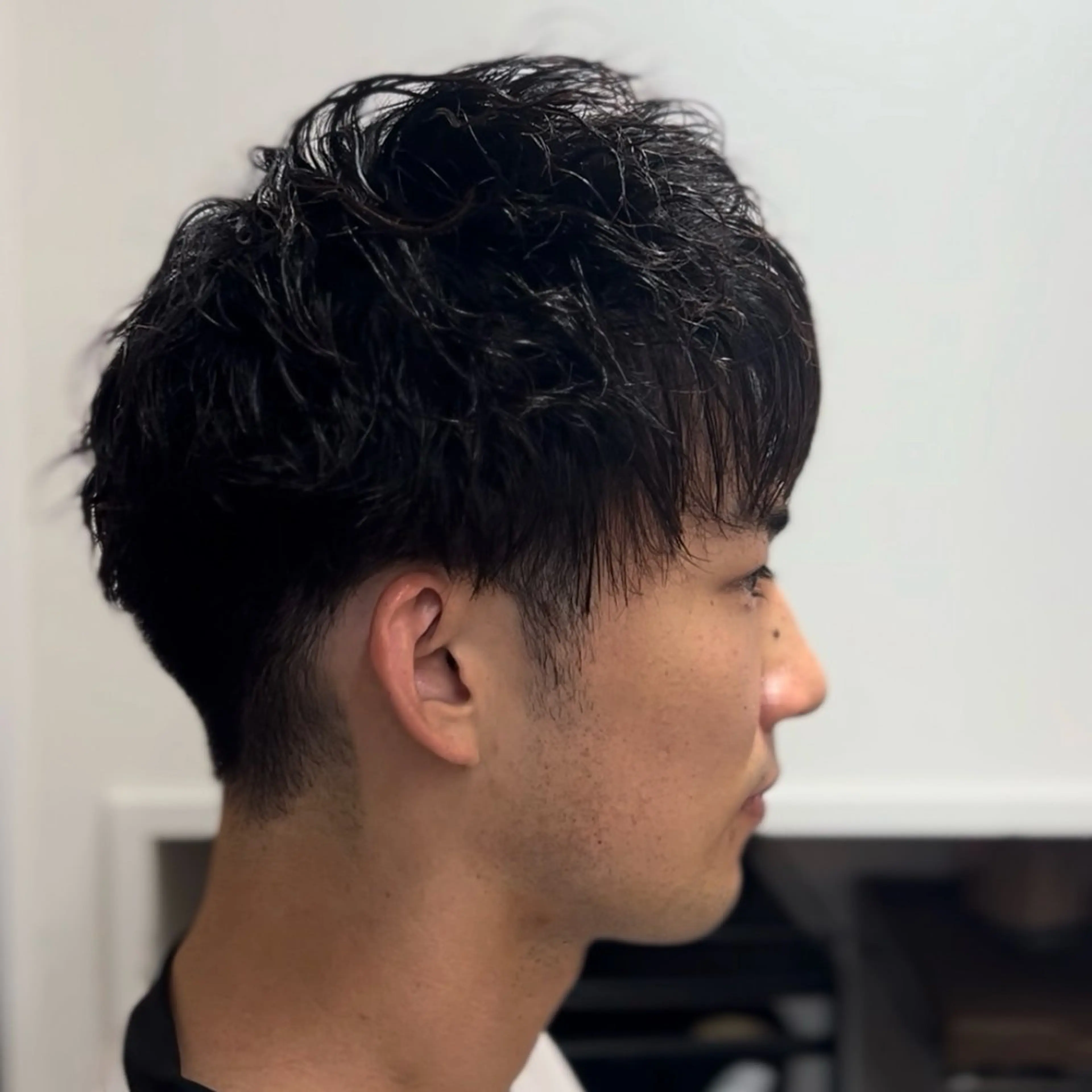 ショート パーマ メンズ メンズパーマ ツイストスパイラルパーマ スパイラルパーマ カット パーマ FRISEUR/山本 美芽のヘアスタイル