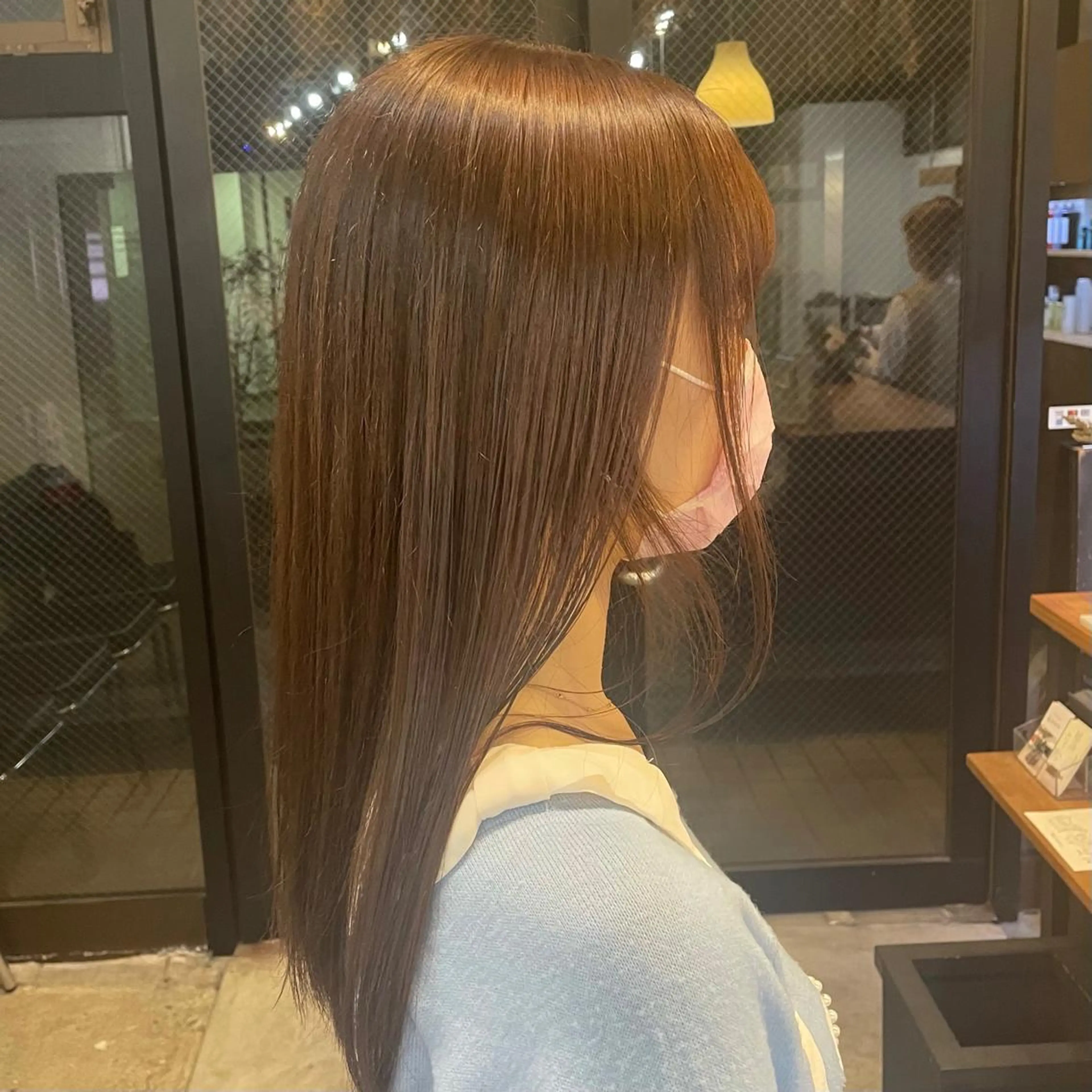 セミロング カラー ニコ流所属・深愛 /miaのマツエク・マツパデザイン