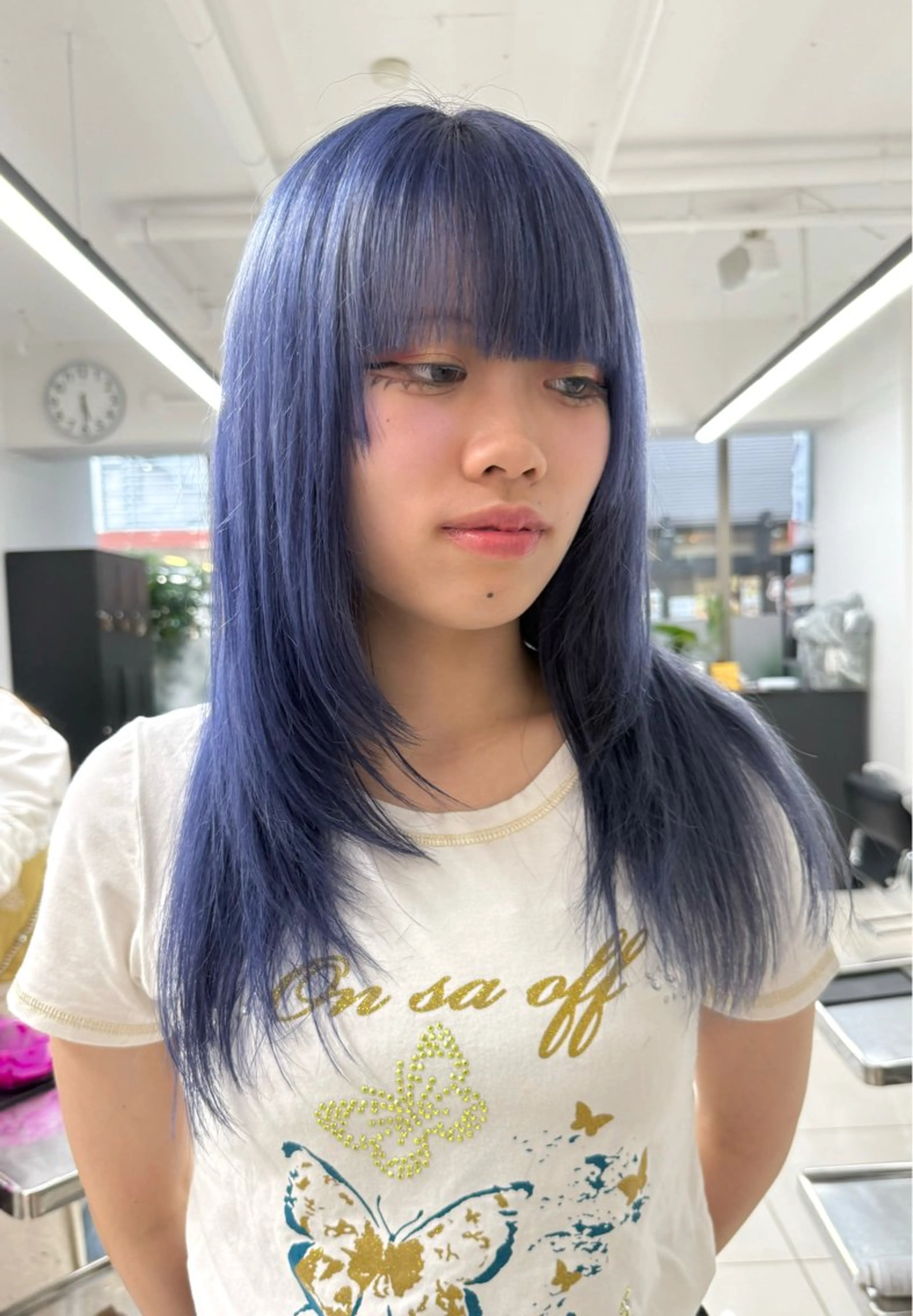 セミロング カラー カット ヘアカラー トリートメント 🍀お悩み改善憧れの 美髪　小林風雅のヘアスタイル