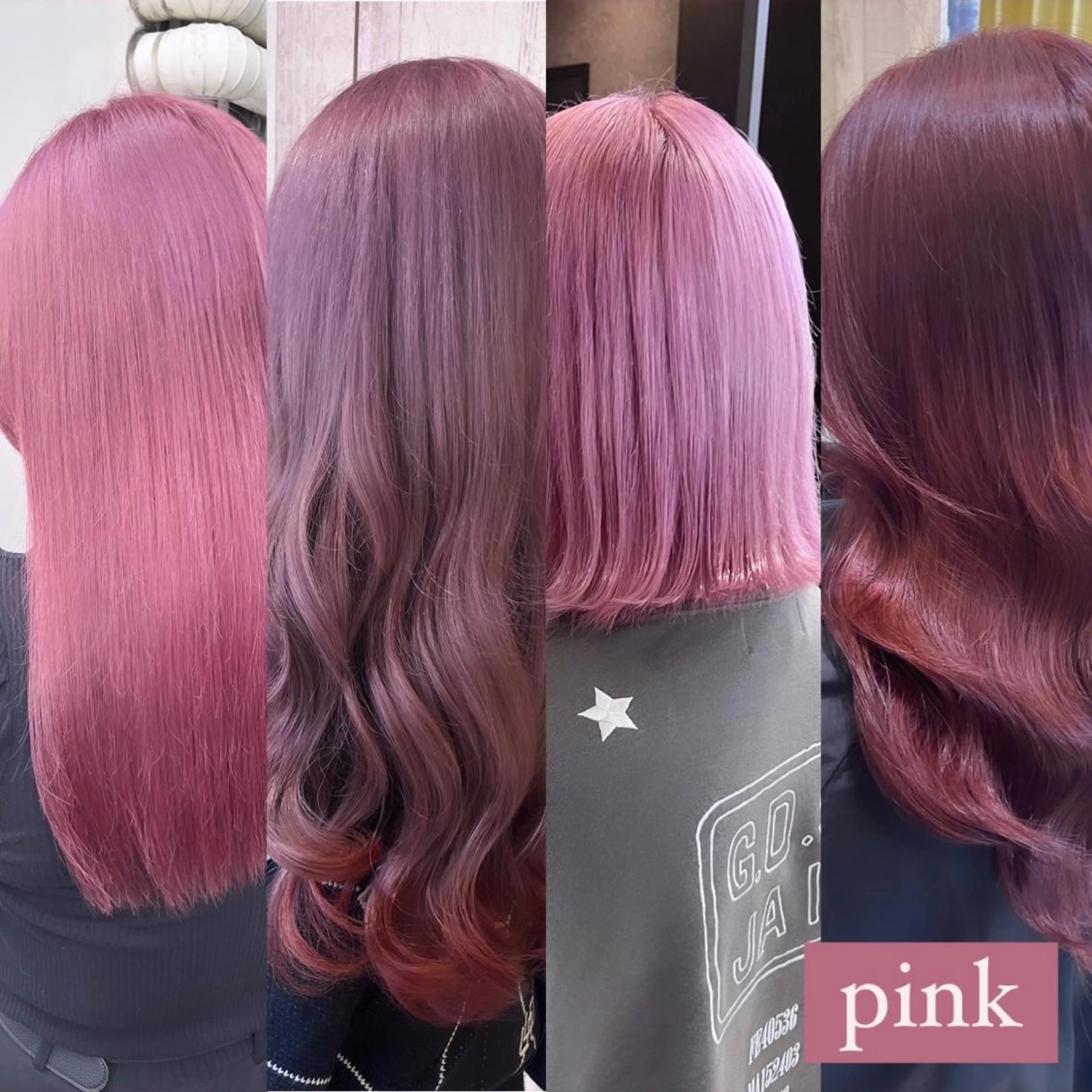 カラー KANA🎀韓国 🇰🇷ハイライトのヘアスタイル