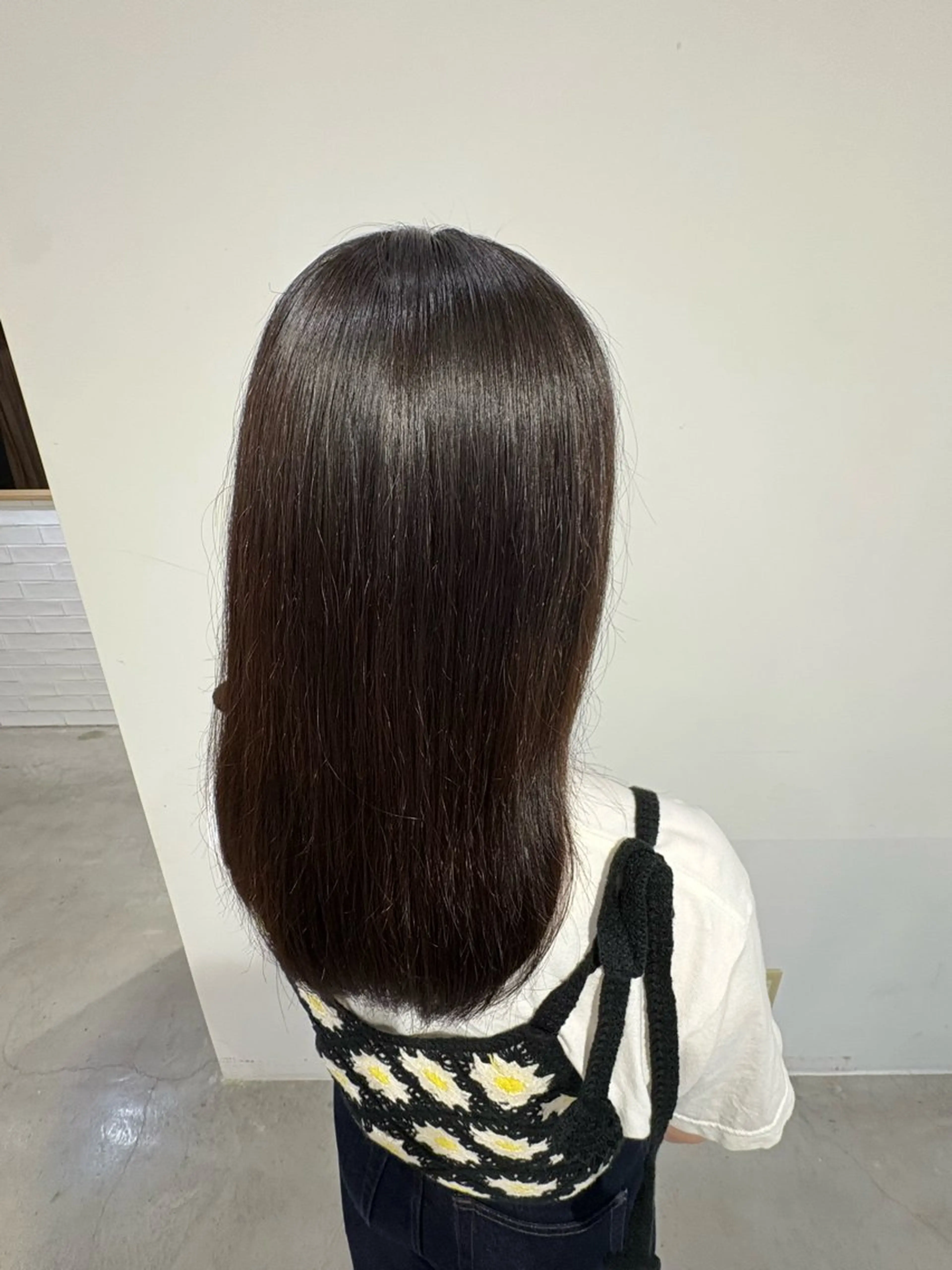 🌱【レディース】グレイカラーリタッチ（白髪染め）の写真