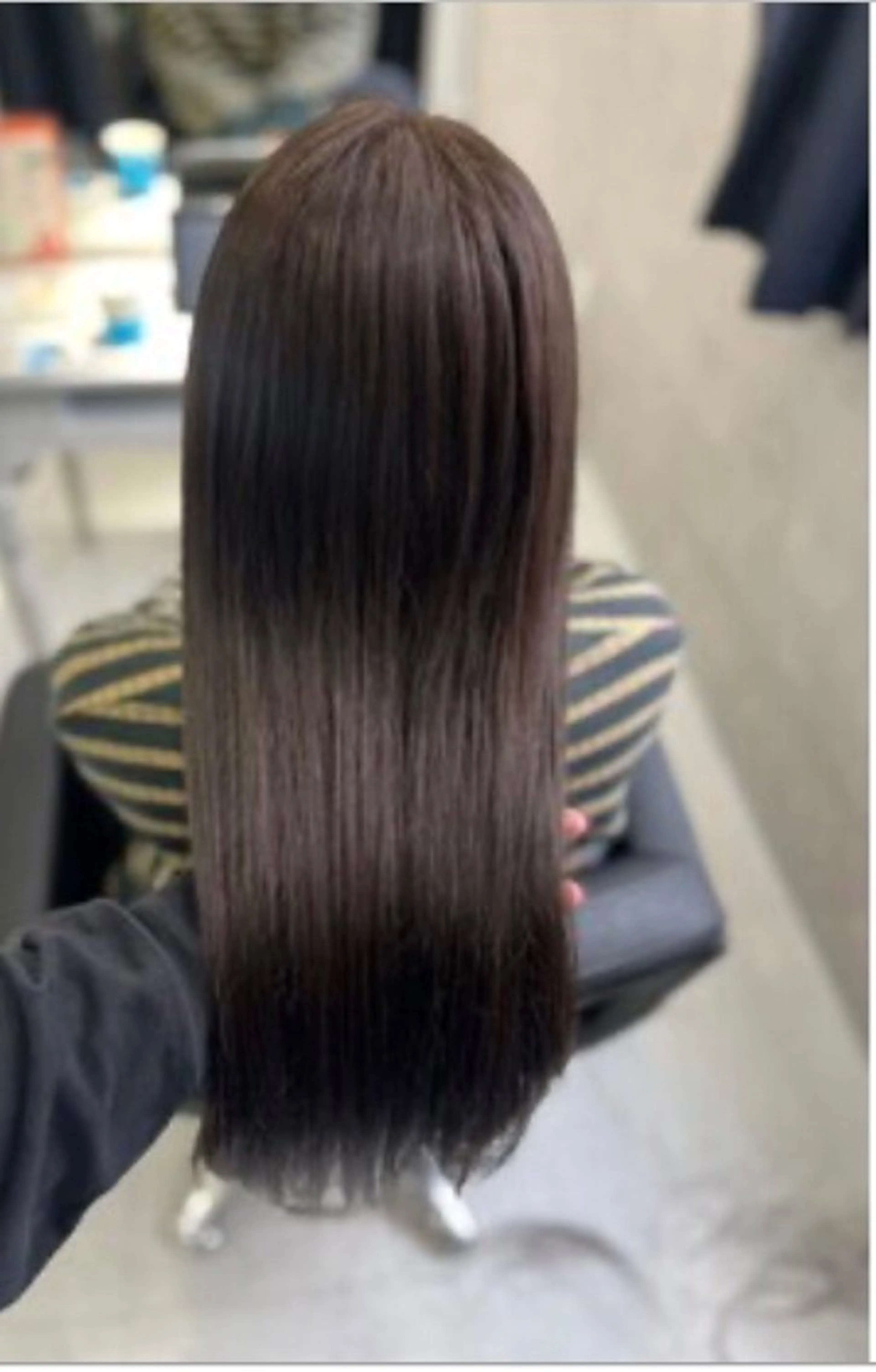 ロング カラー アッシュ 髪質改善 森田 結吾のヘアスタイル