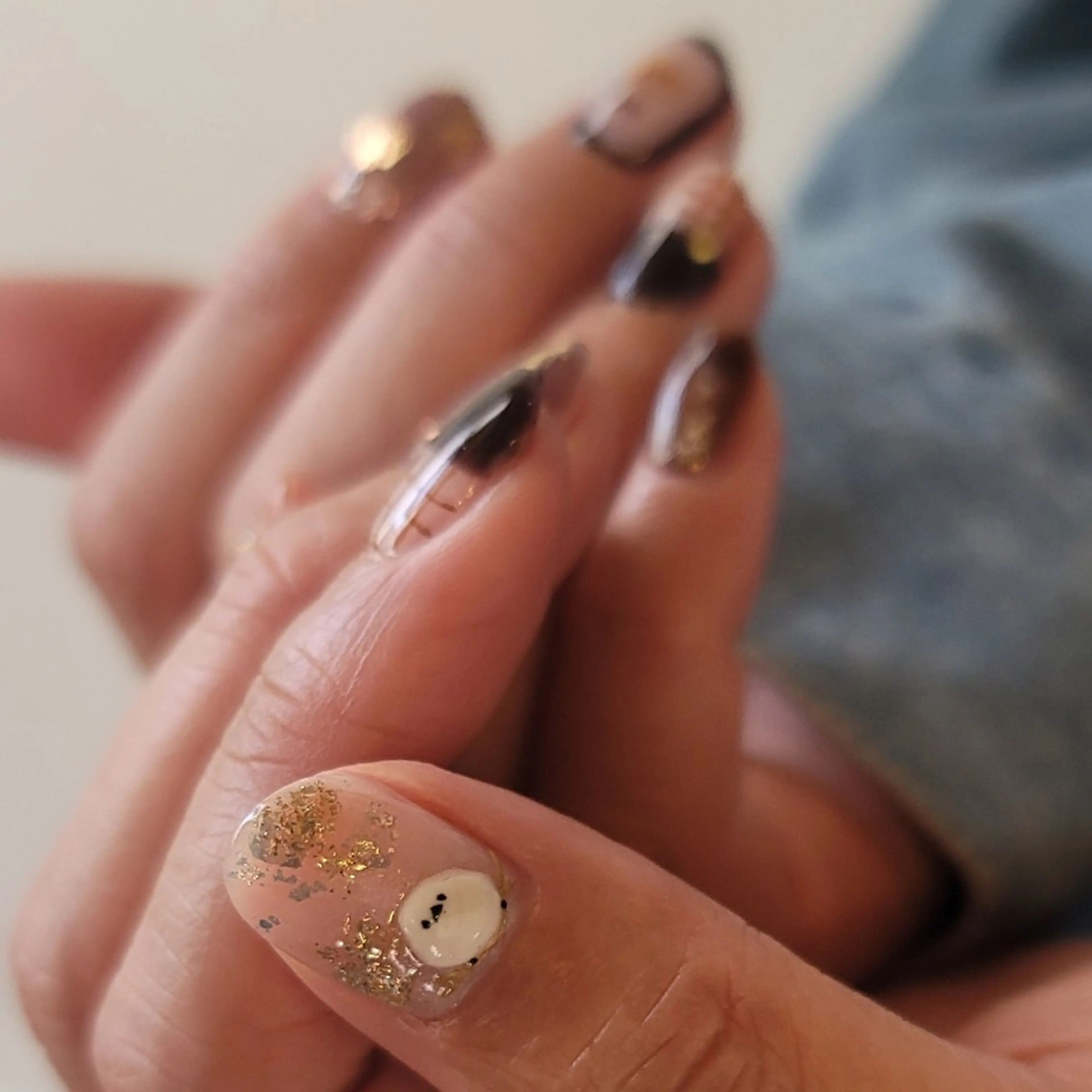 ネイル ハンドネイル 🌲🌳🚪iiit o🌲🌳🌲のネイルデザイン