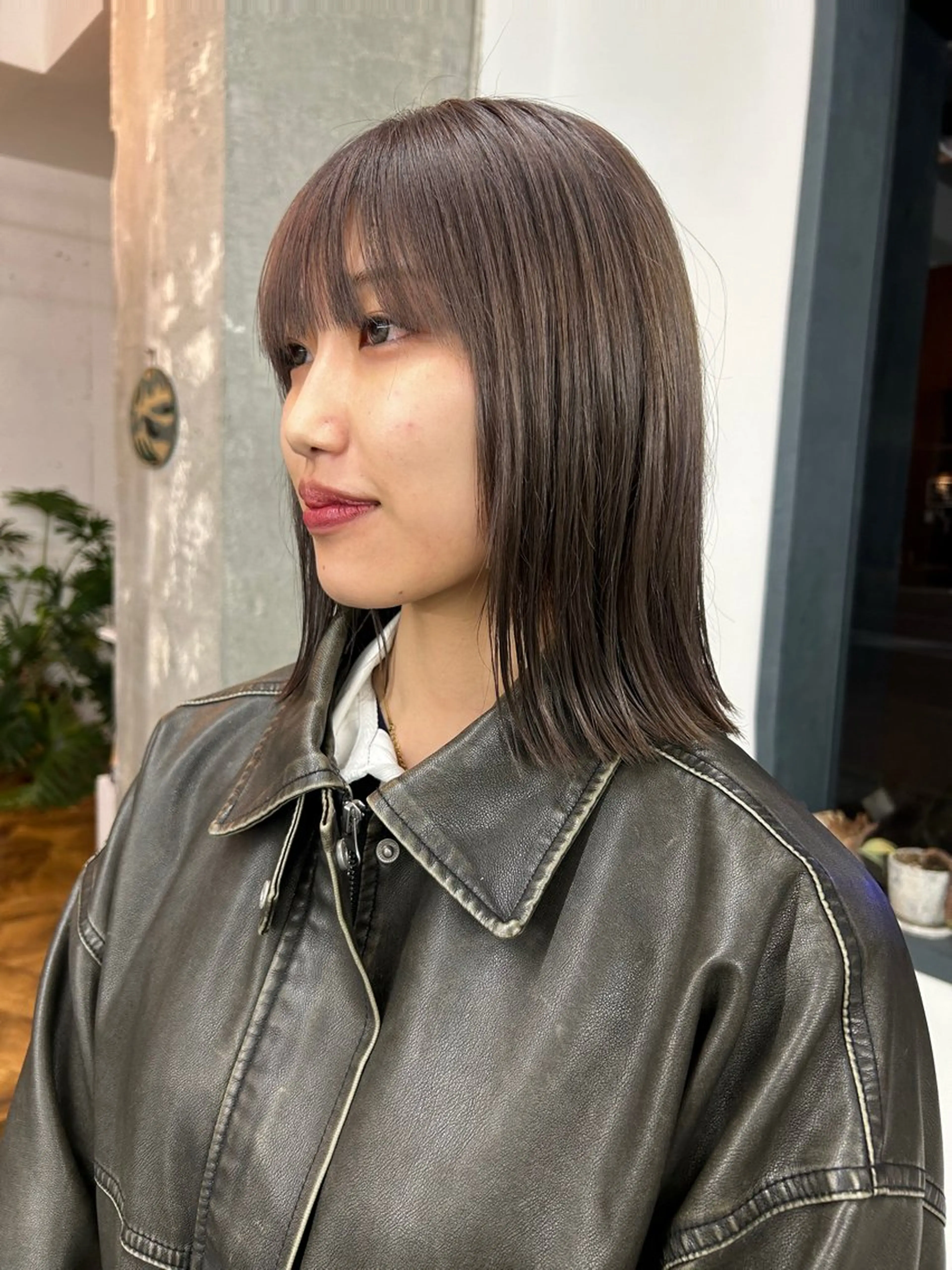 セミロング ヘアカラー 🫧透明感カラー🫧 ハシモトタケルのヘアスタイル