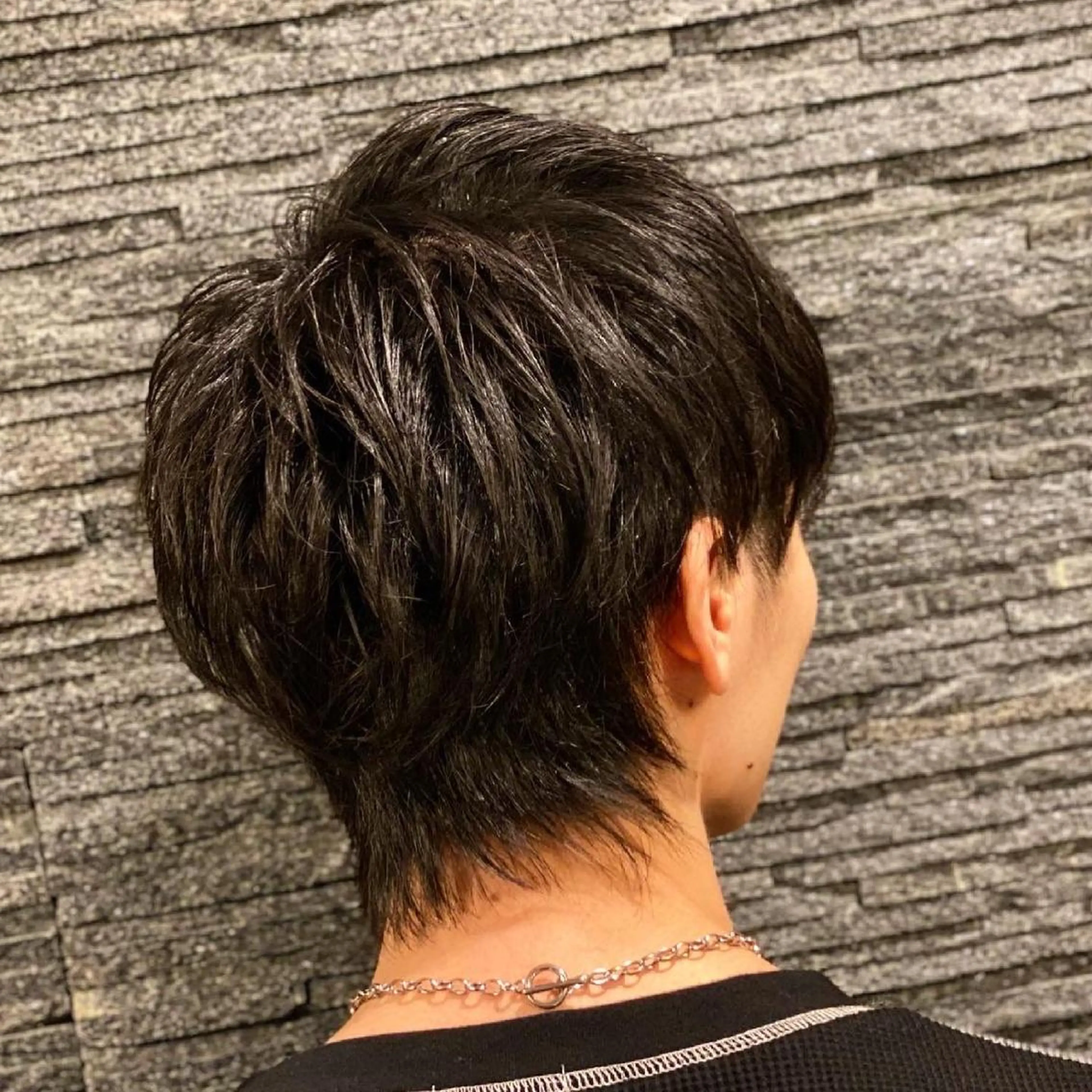 ショート メンズ 浅見 天翔のヘアスタイル