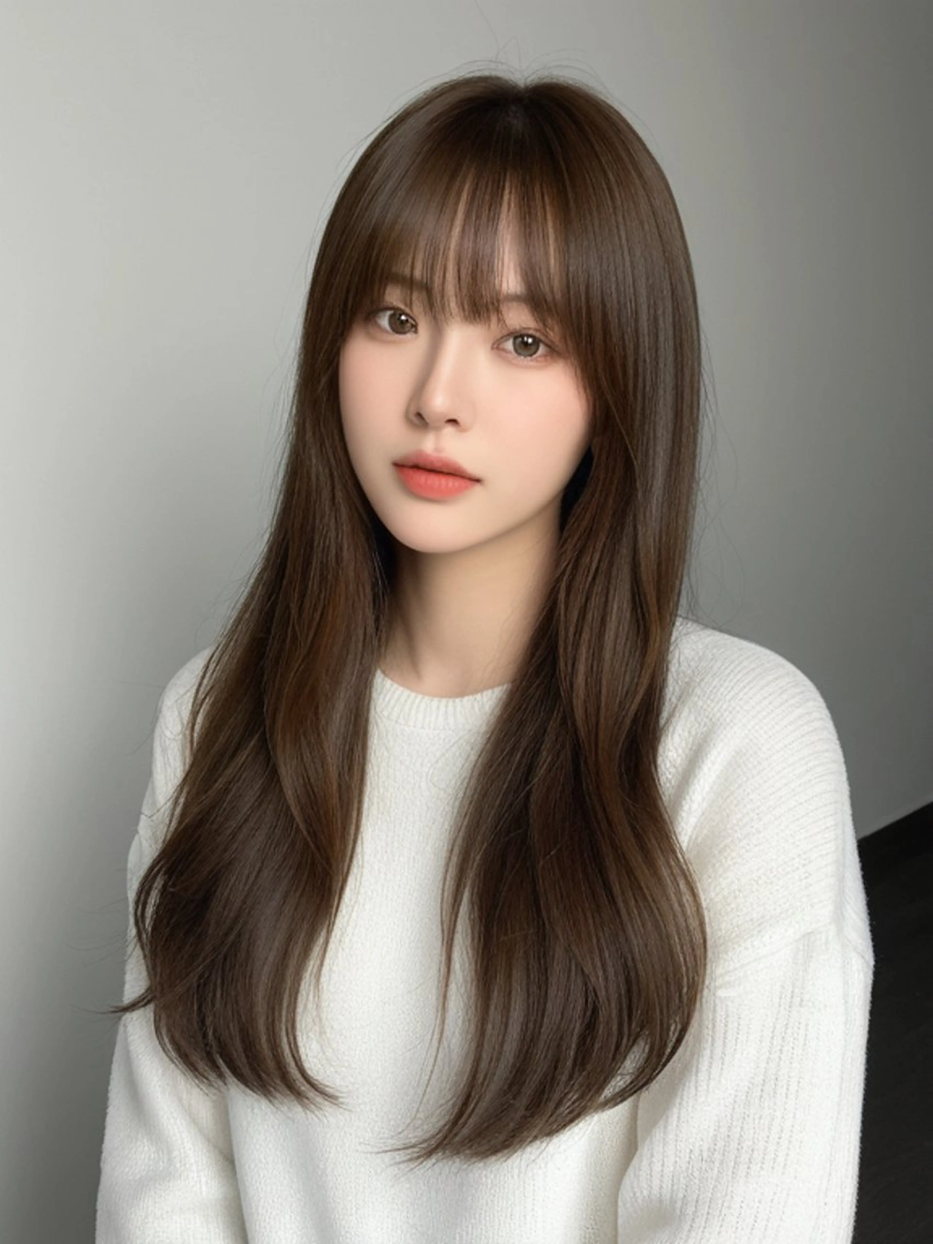 【🧑‍🎓学生応援U-21👩‍🎓】韓国レイヤーカット+イルミナカラー+シルキートリートメント✨✨の写真