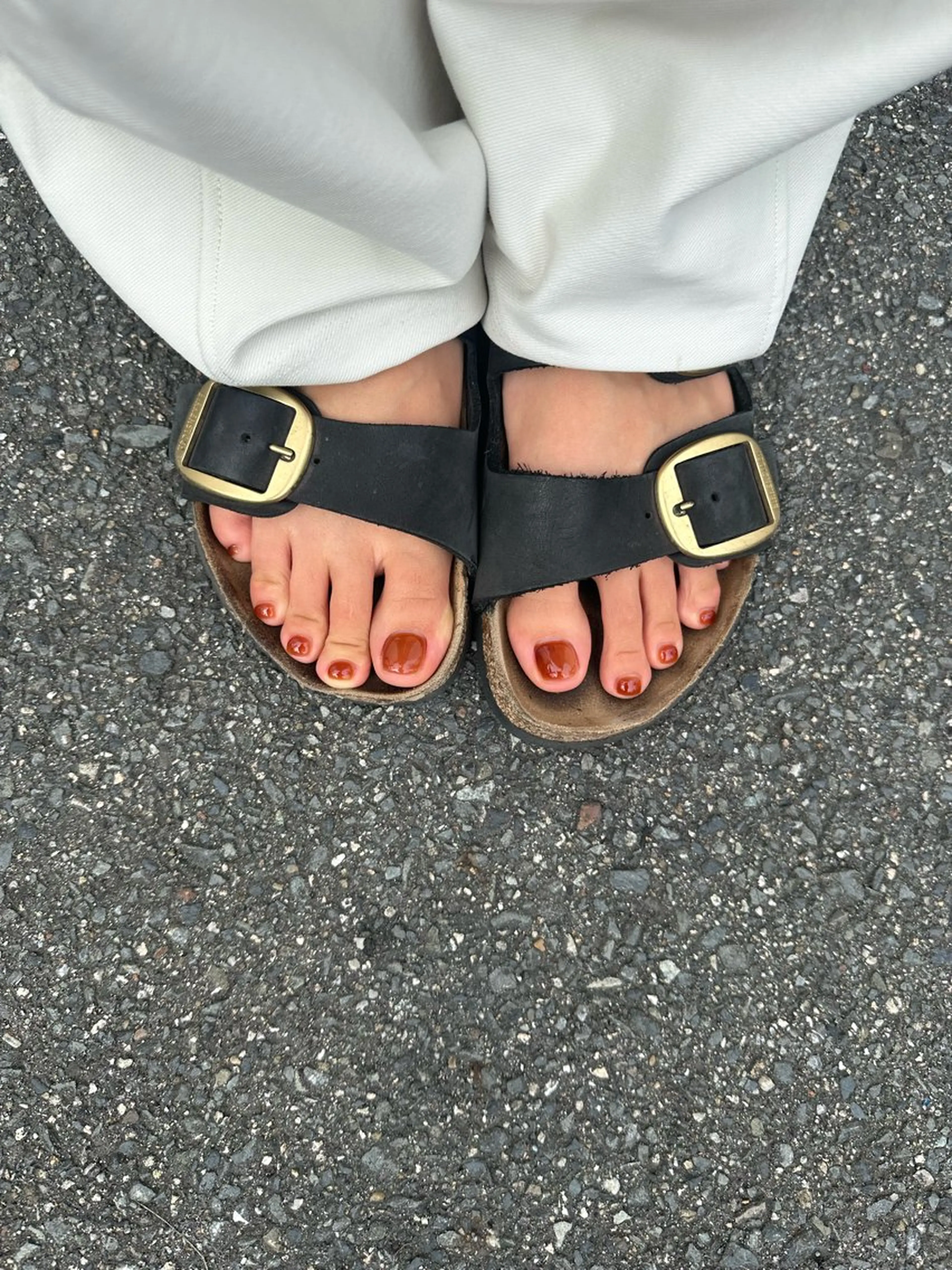 ネイル フットネイル ワンカラーネイル atelier design Amiのネイルデザイン