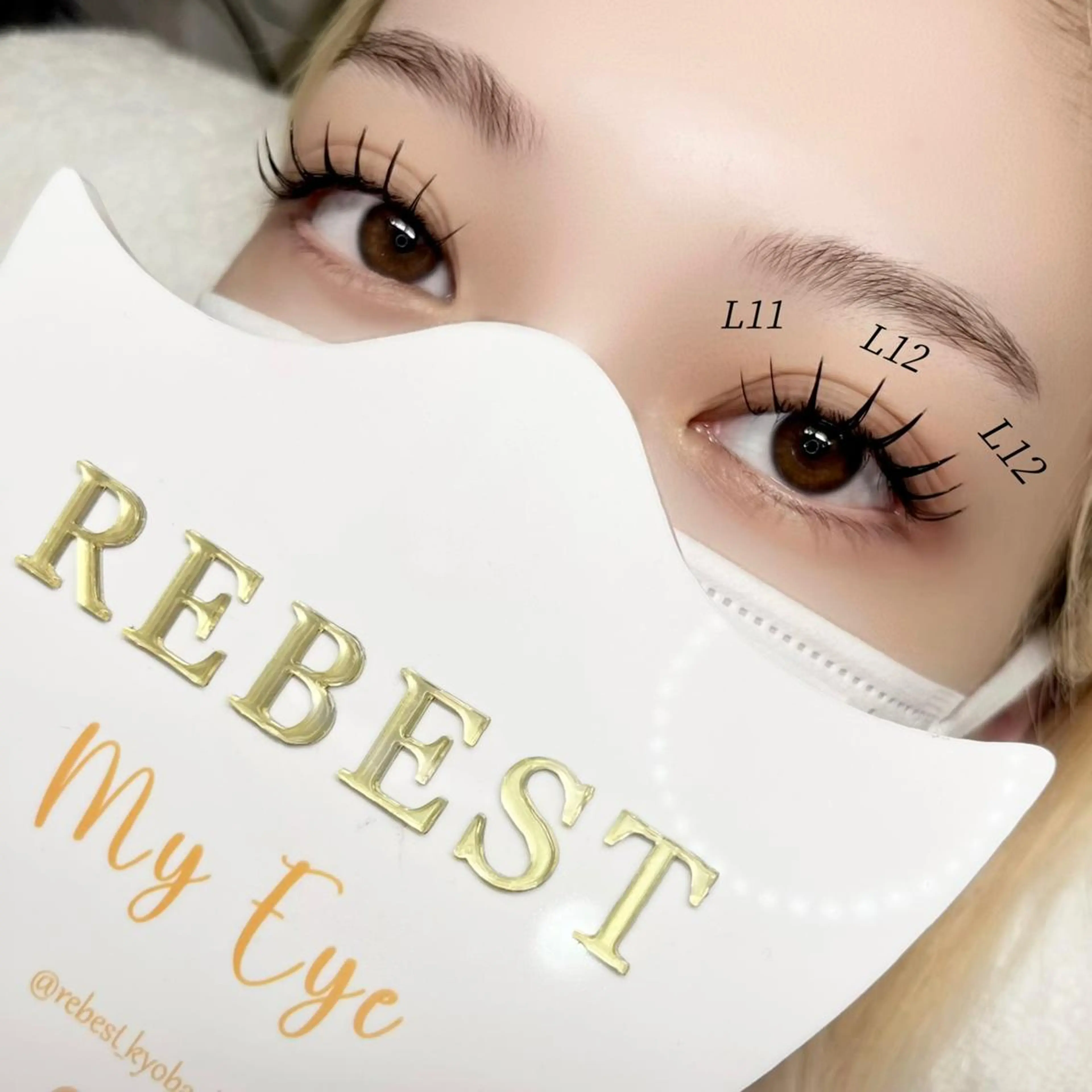 マツエク・マツパ Miyu🧤 REBEST心斎橋店のマツエク・マツパデザイン