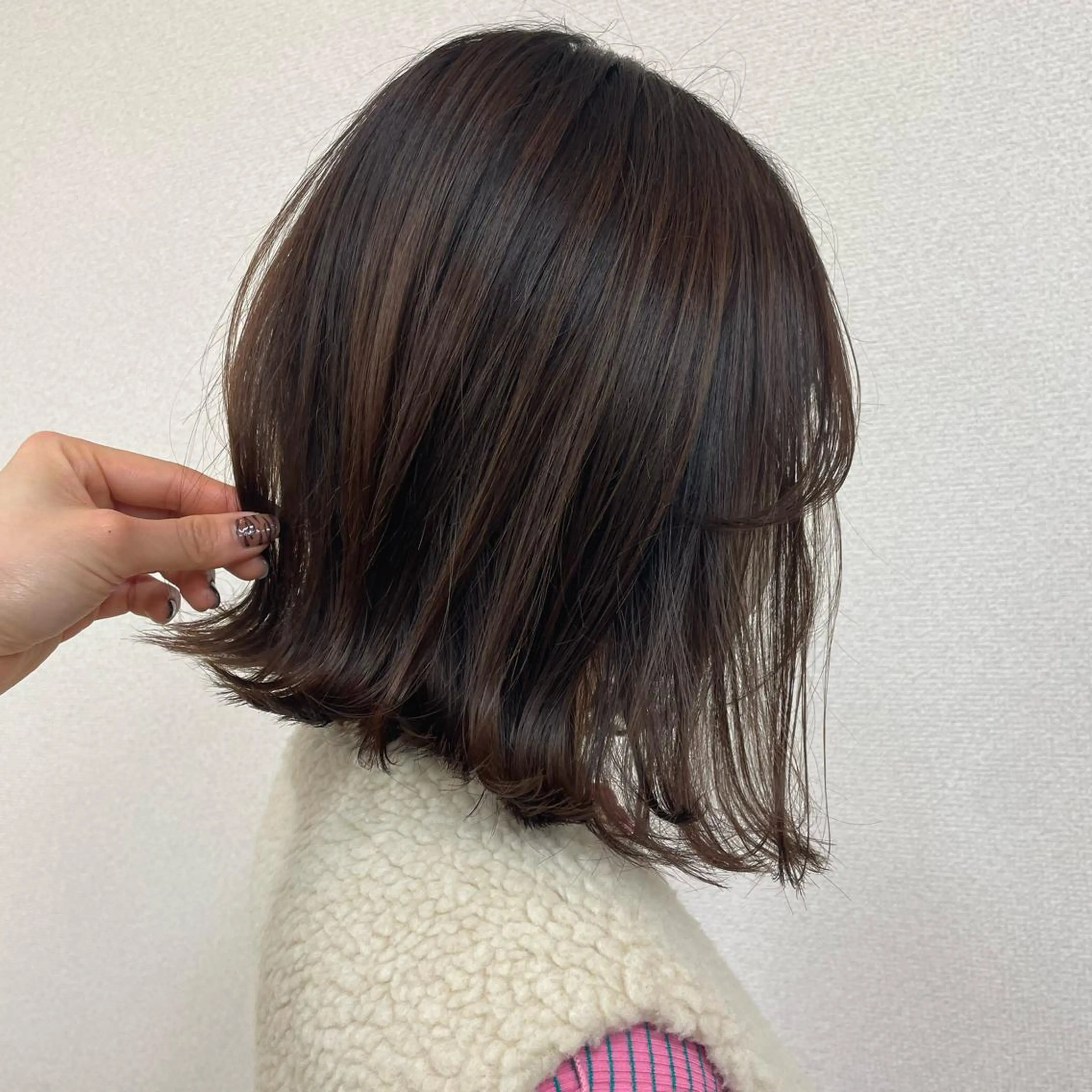 ミディアム 松本平太郎美容室大宮店所属・もりたみかこ 美容師お休み中のヘアスタイル