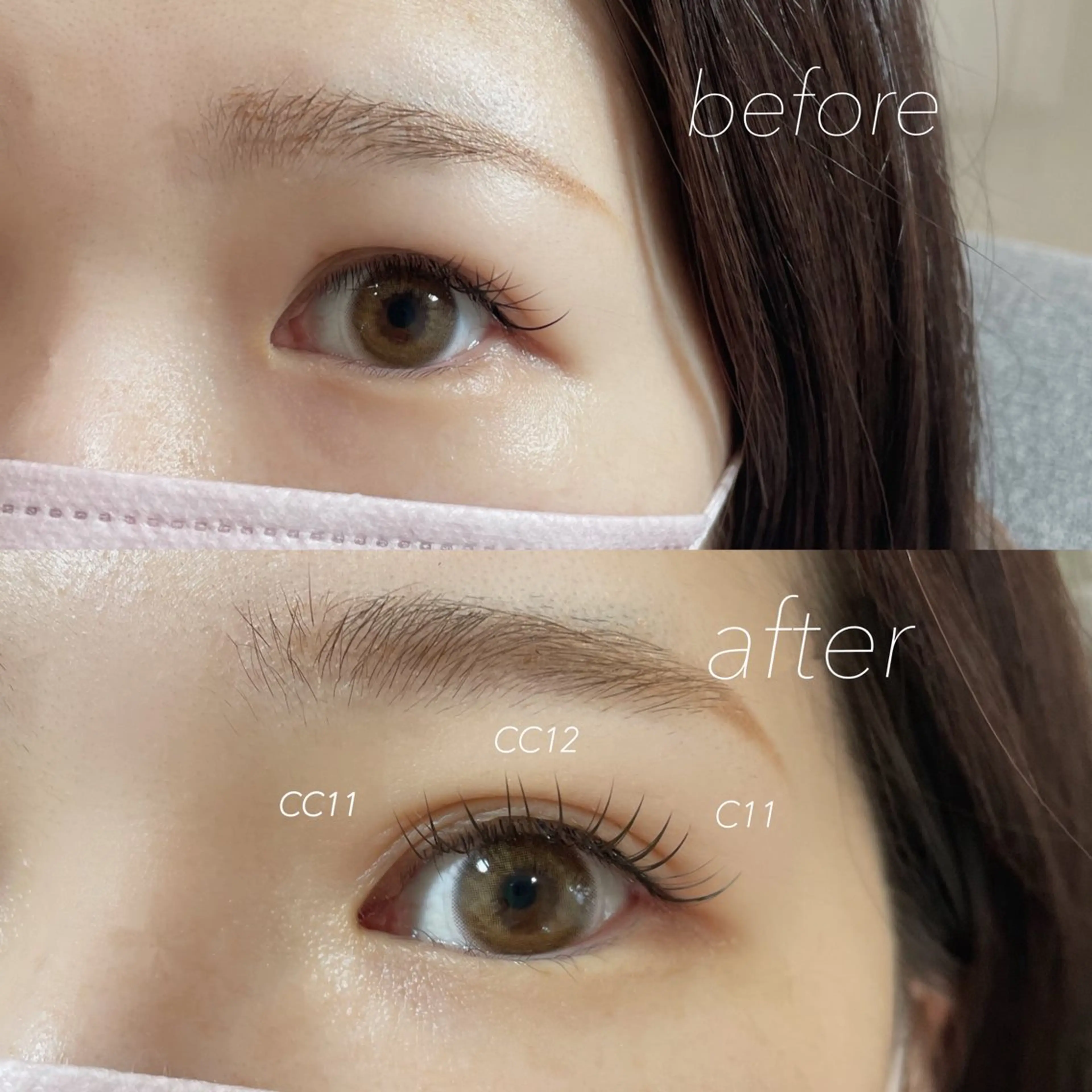 マツエク・マツパ カラーマツエク マツエク mer【メル】 カナヅカのマツエク・マツパデザイン