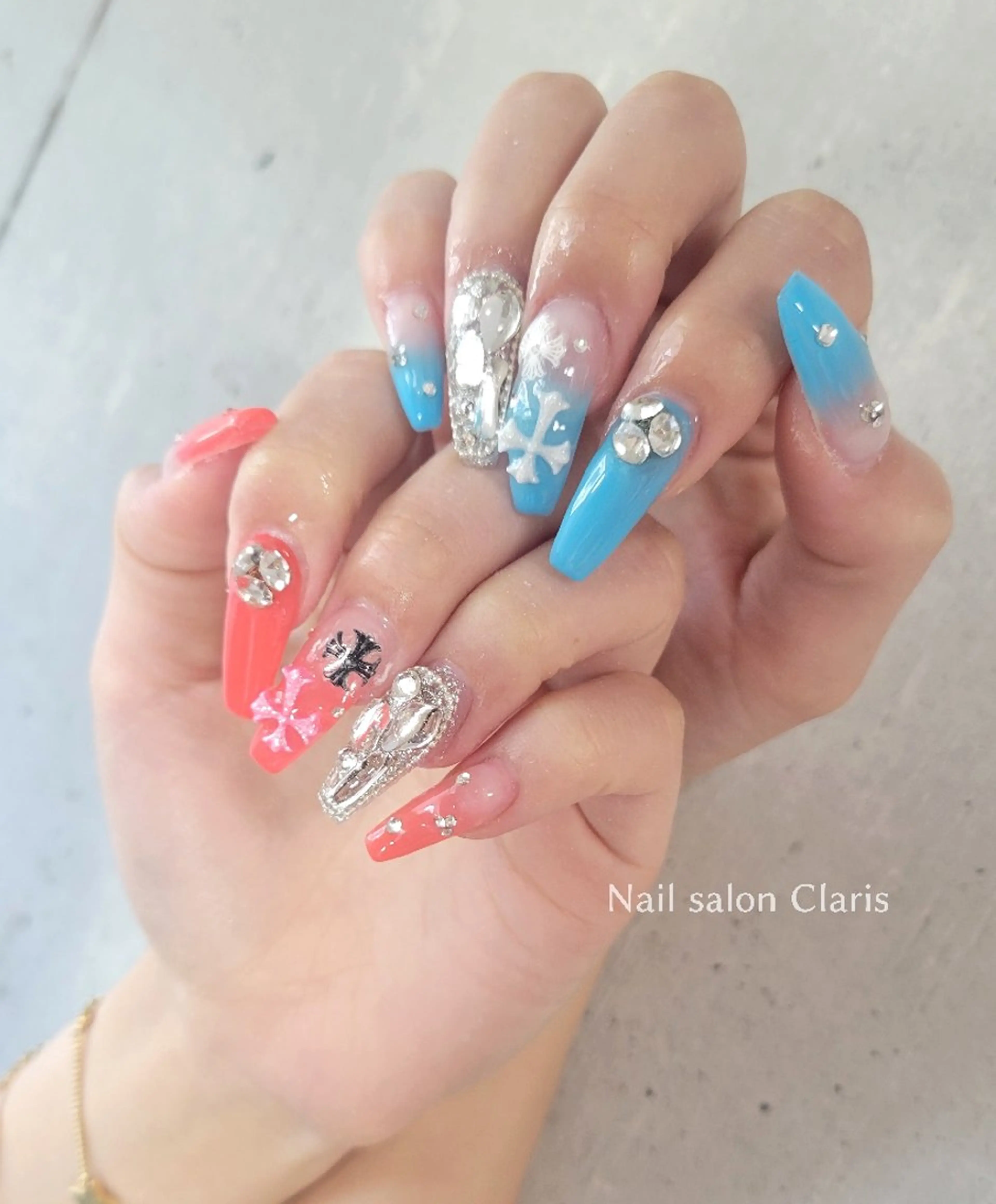 ネイル アートネイル スカルプネイル Nailsalon Claris所属・Nailsalon Clarisのネイルデザイン