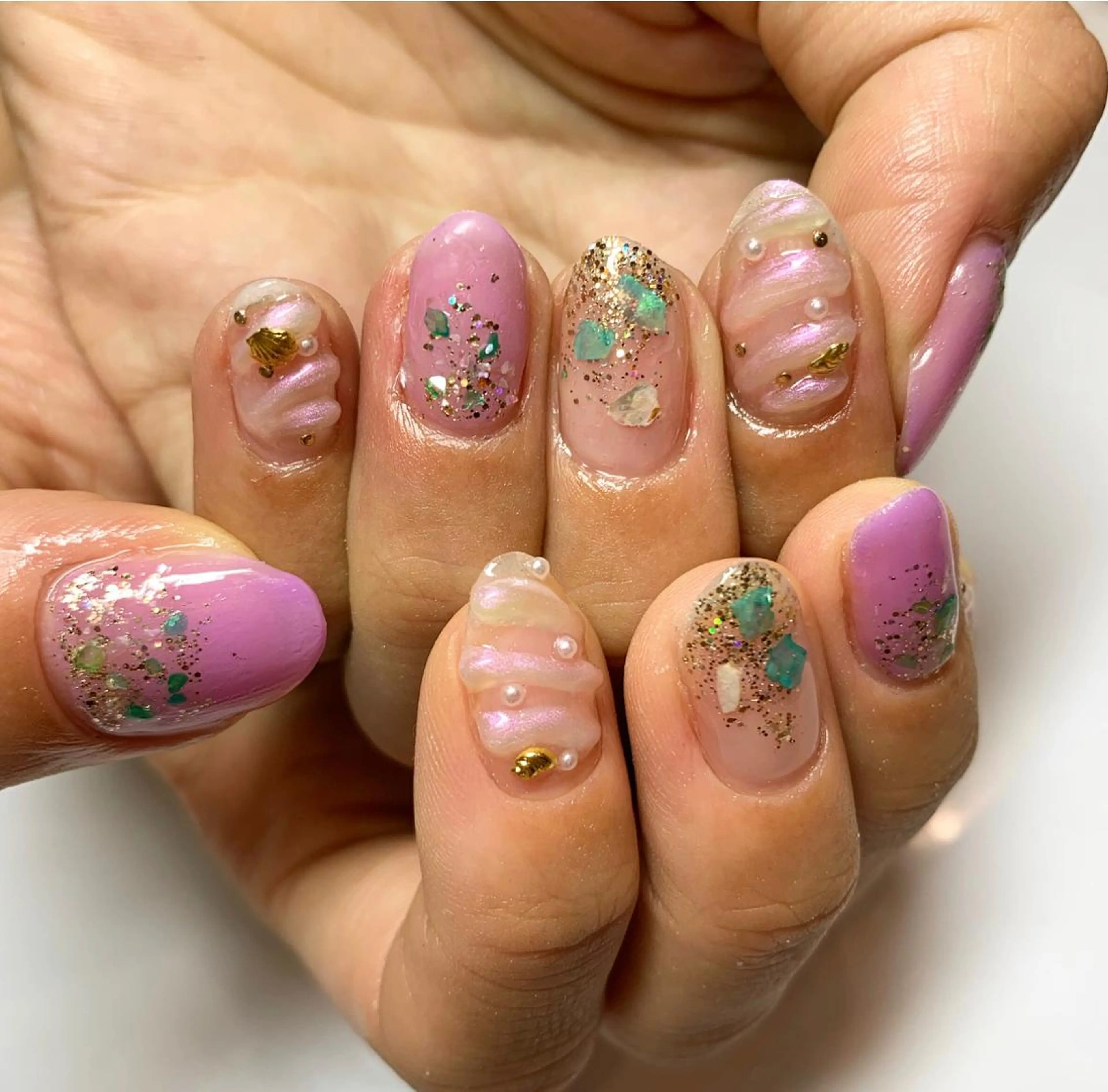 ネイル 駒月 明日香のネイルデザイン