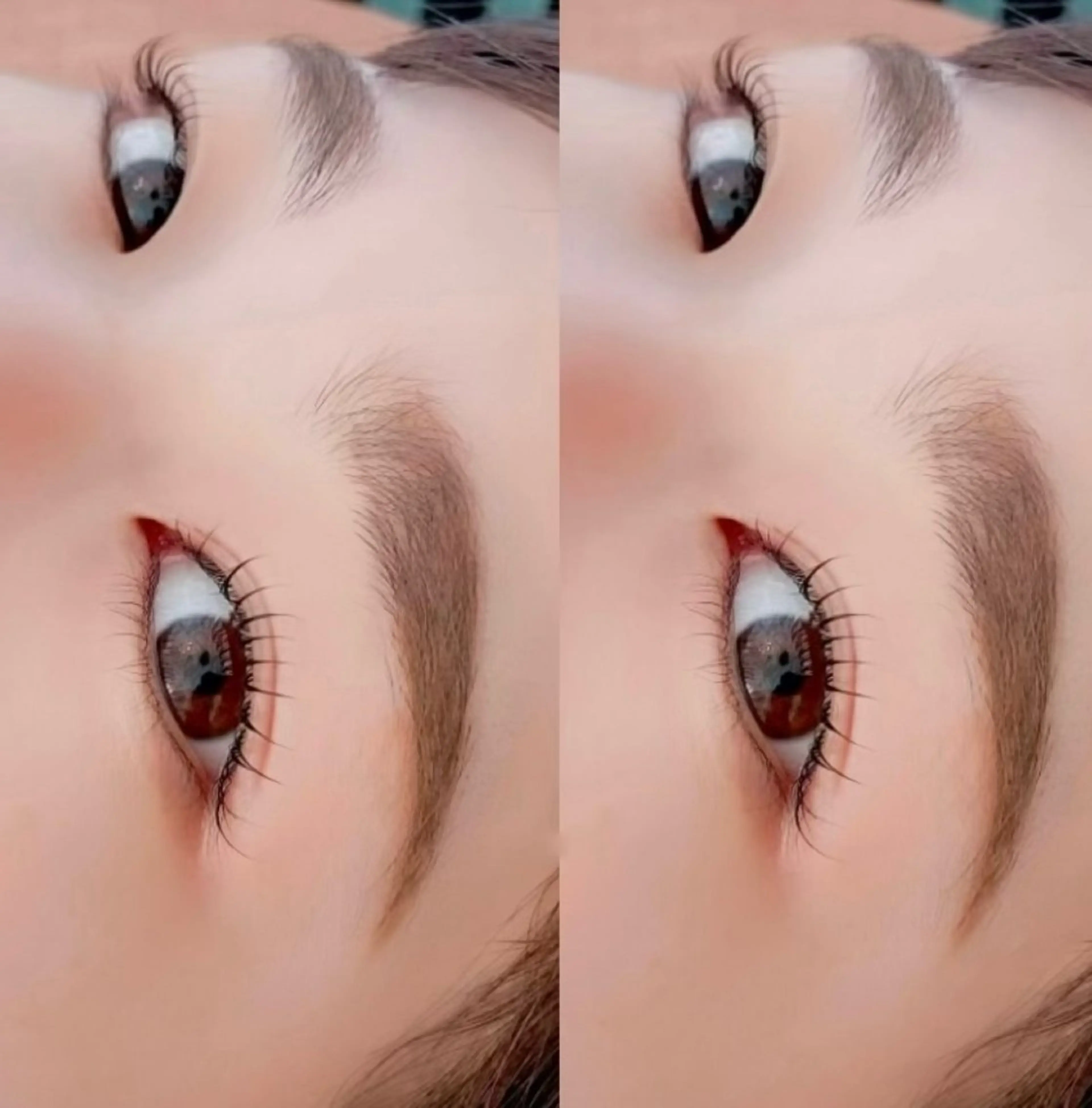 【再来】デザインまつげパーマ上下＋コーティング付きの写真