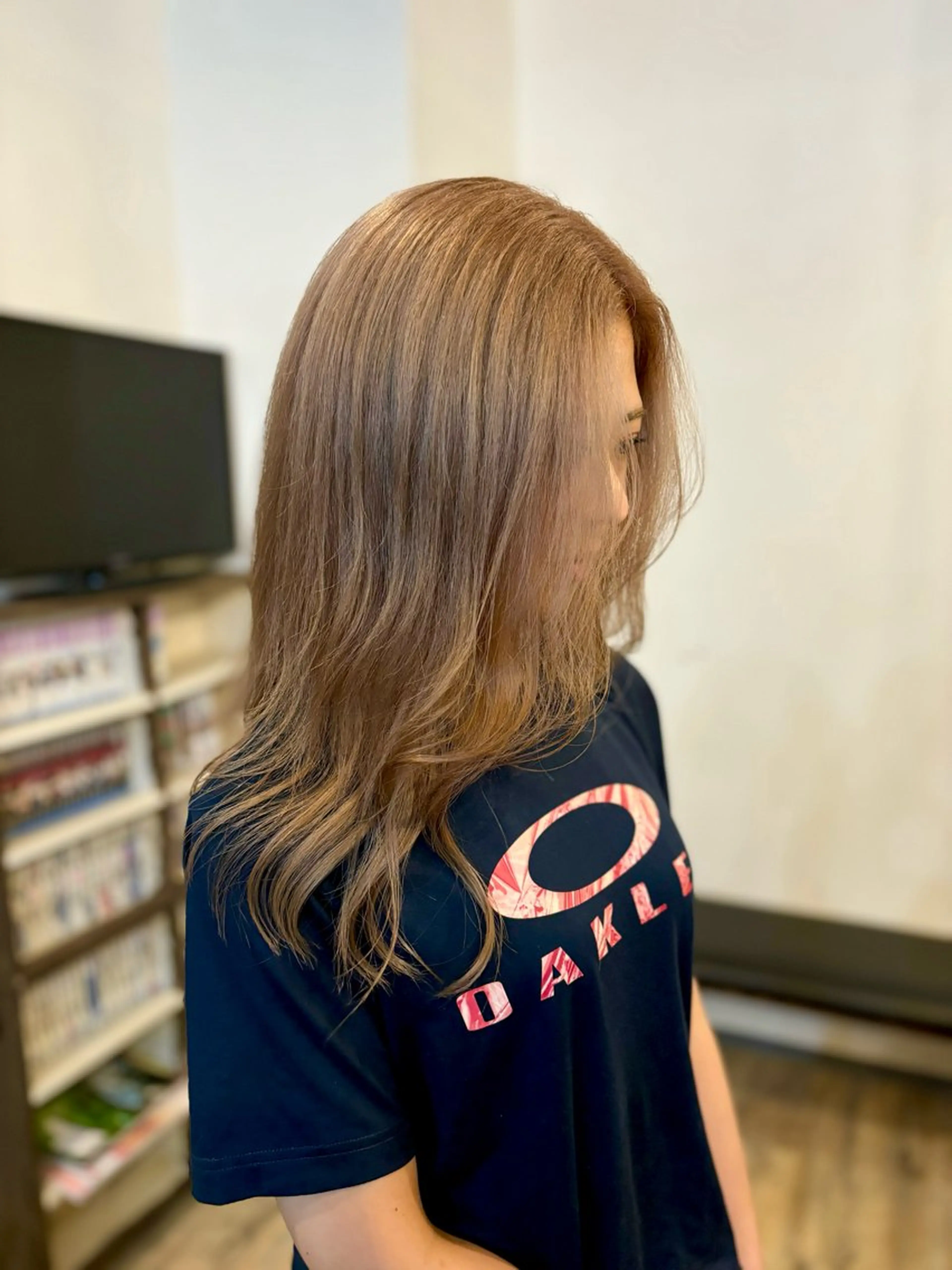 カラー ベージュカラー G.O.A.T hair所属・Karen ✂︎GOAThairのヘアスタイル