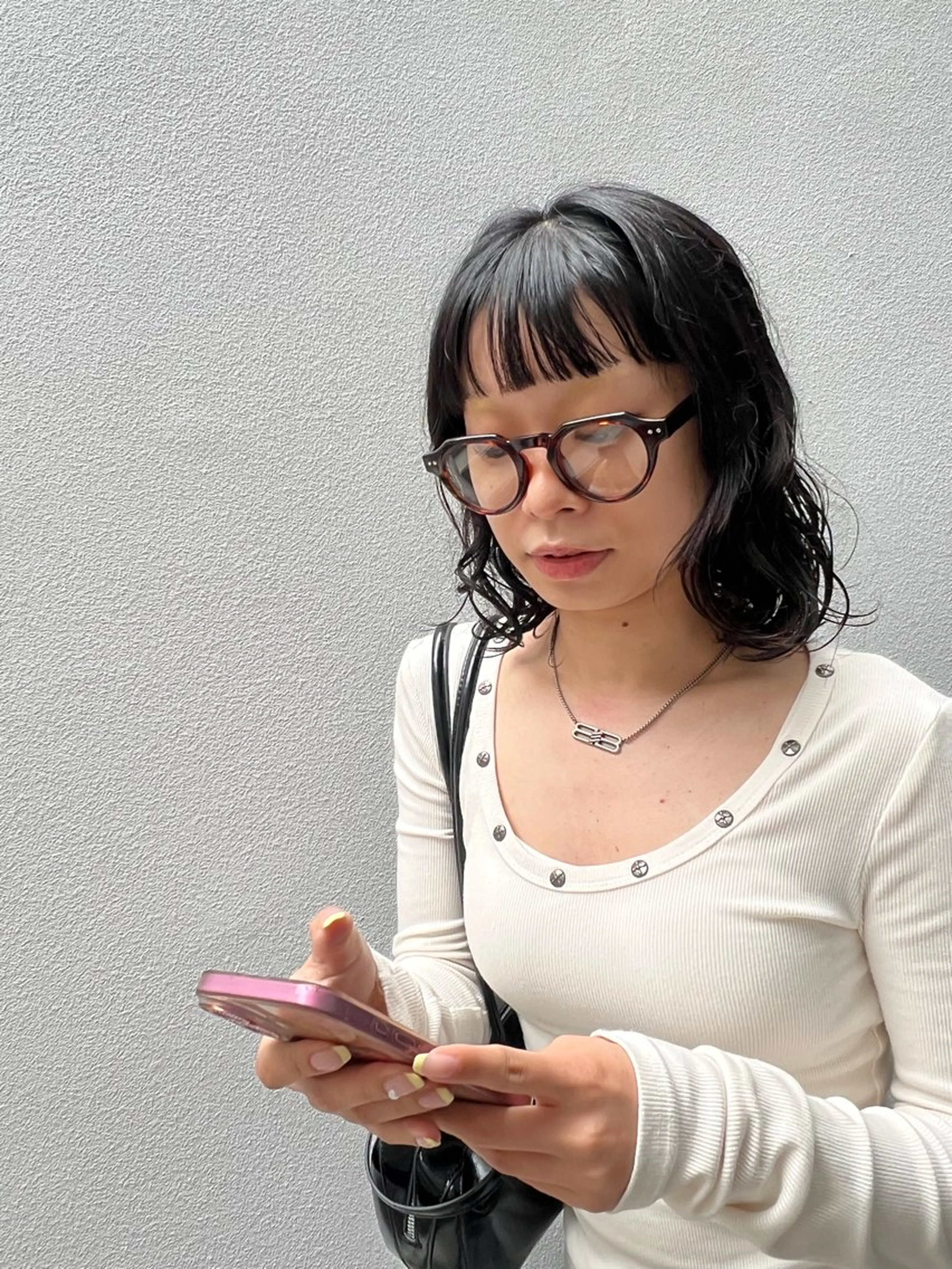 ミディアム パーマ パーマ SOZO Hair&Make Ginza所属・柴田 愛奈のヘアスタイル