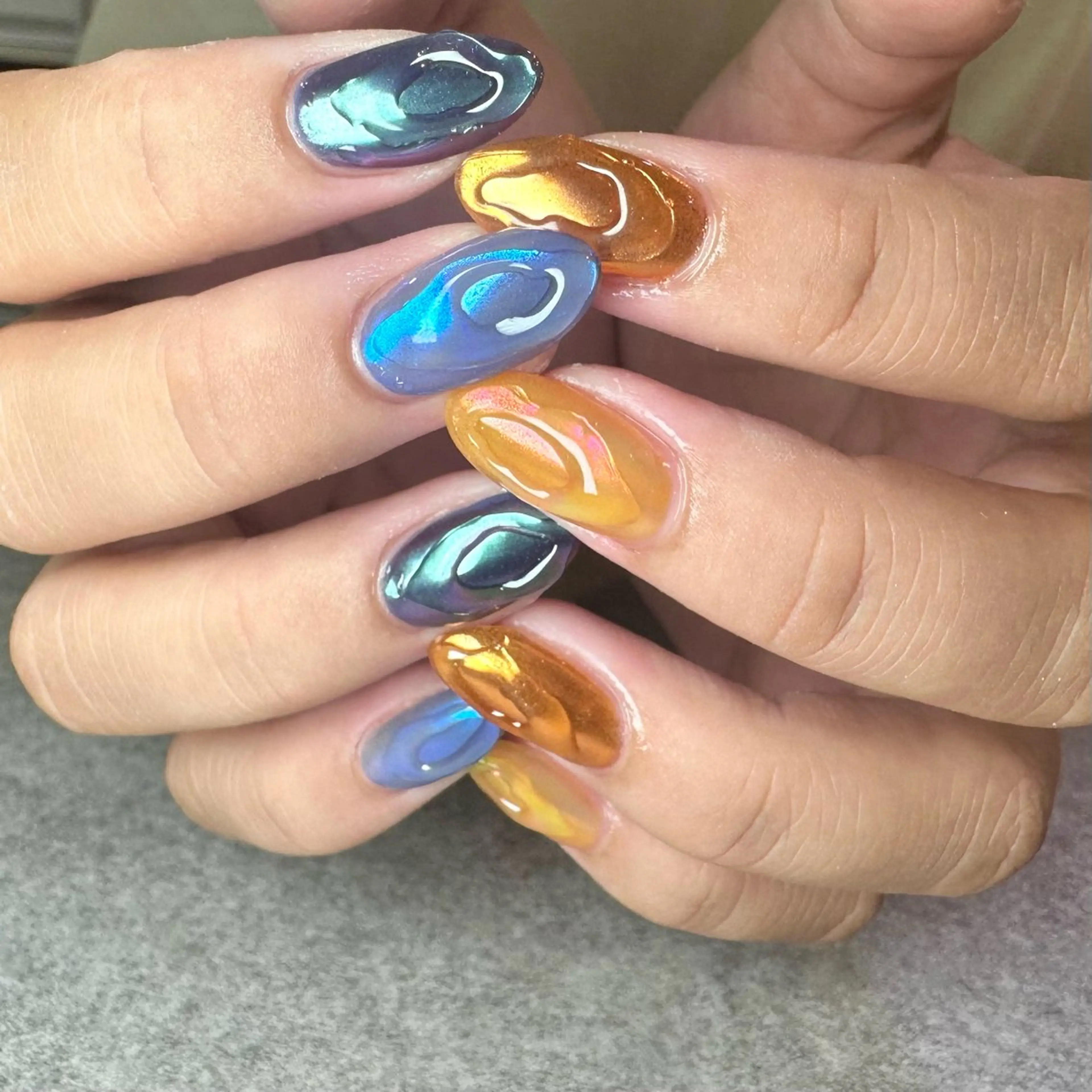 ネイル ハンドネイル elu船橋 SAKURAのネイルデザイン