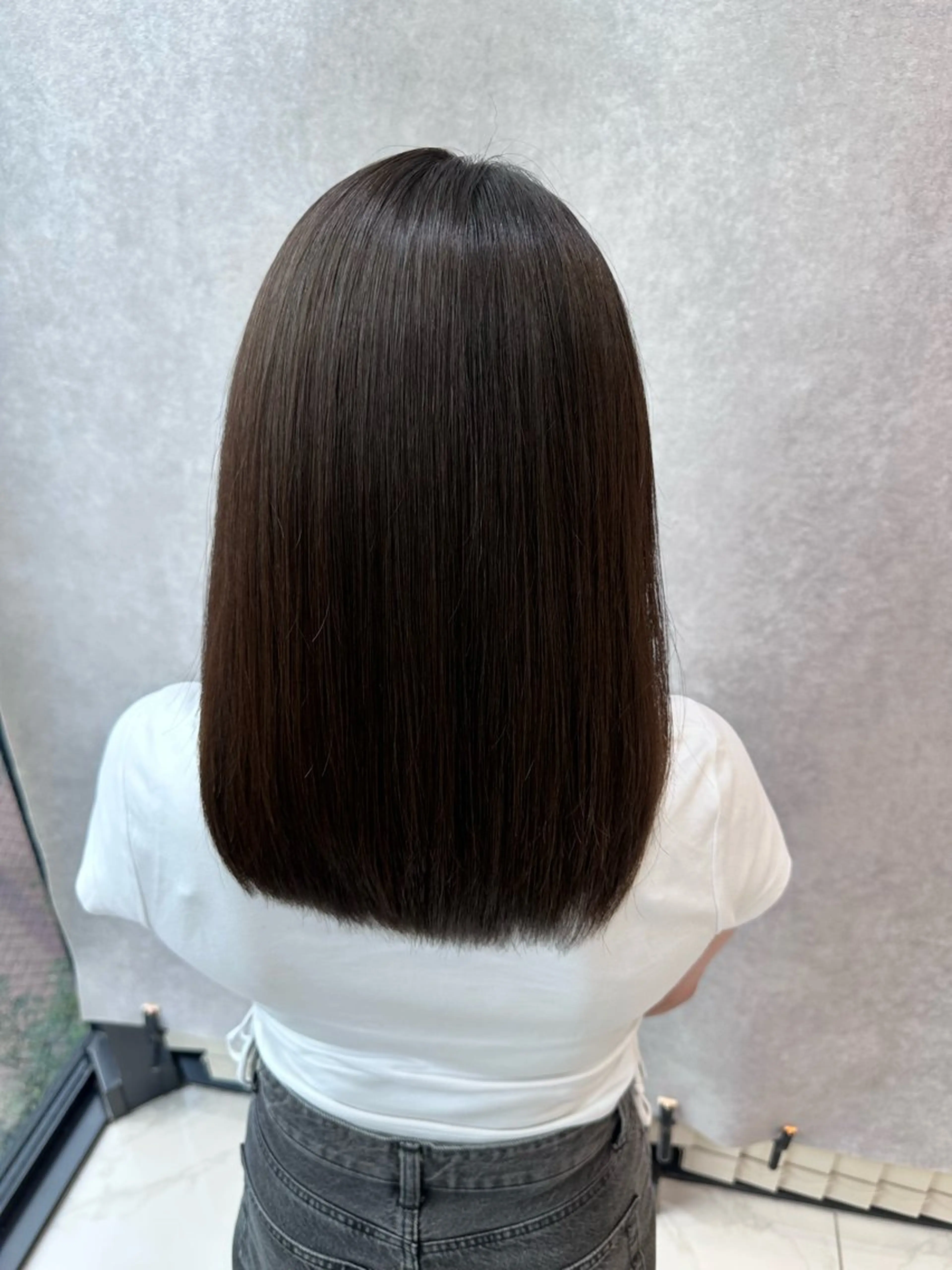 ロング 🔸縮毛矯正/髪質 改善カラー石崎🔸のヘアスタイル