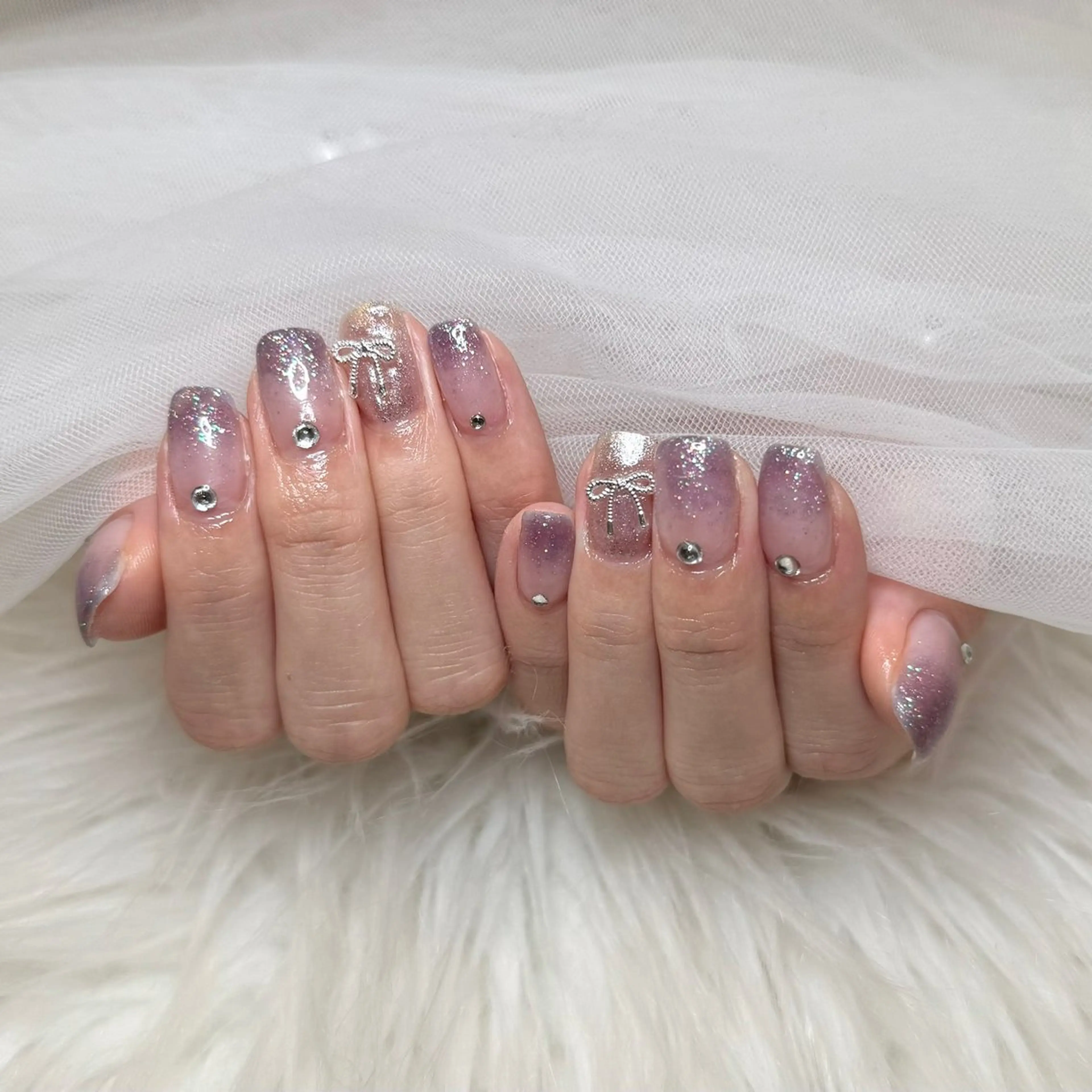 ネイル パラジェル/フィルイン　Oasisネイル相模大野所属・natsuki 🦊🩶のネイルデザイン