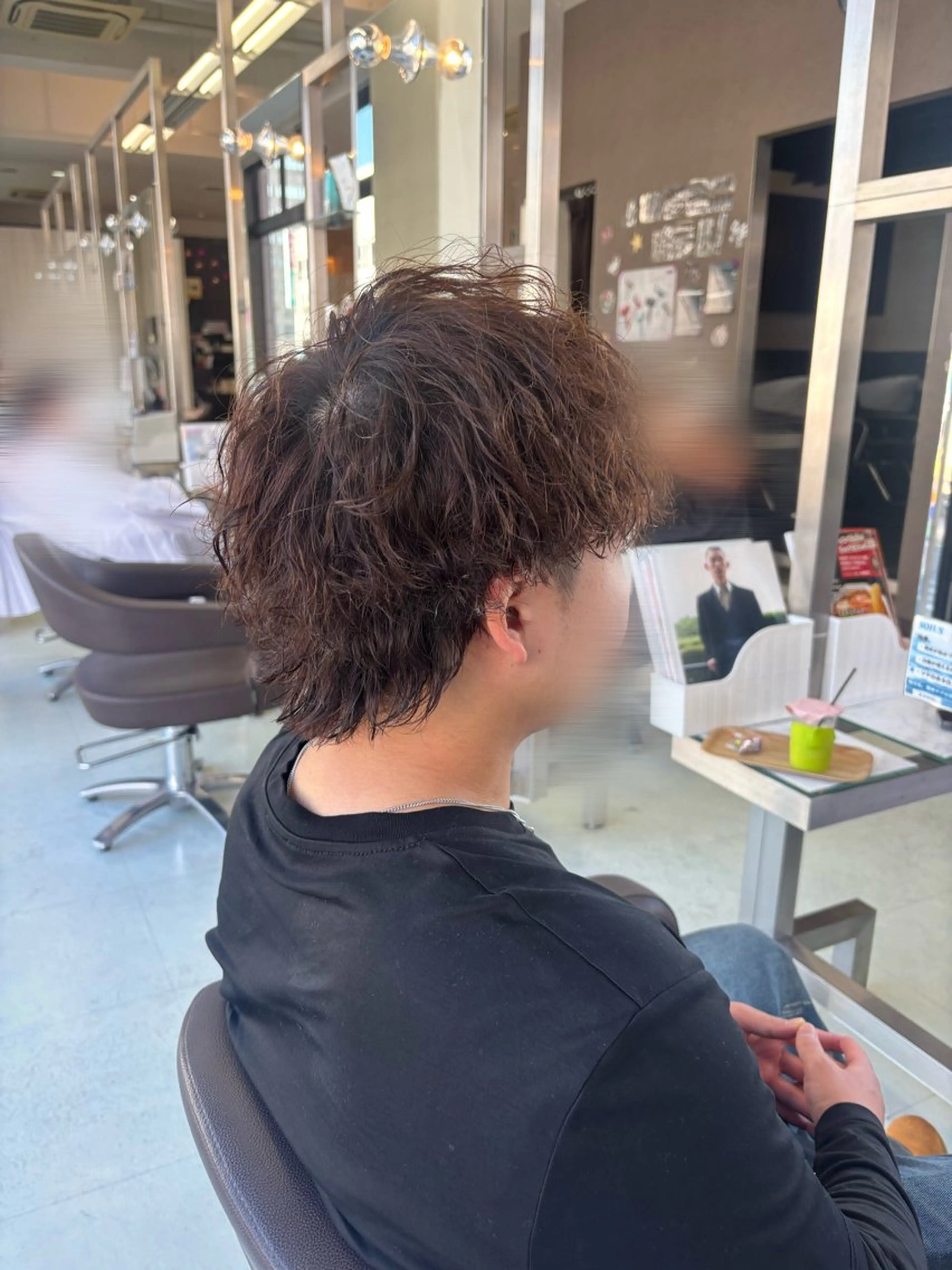 メンズ メンズパーマ カット パーマ WiLL 梶岡日菜 /メンズカット✂️のヘアスタイル