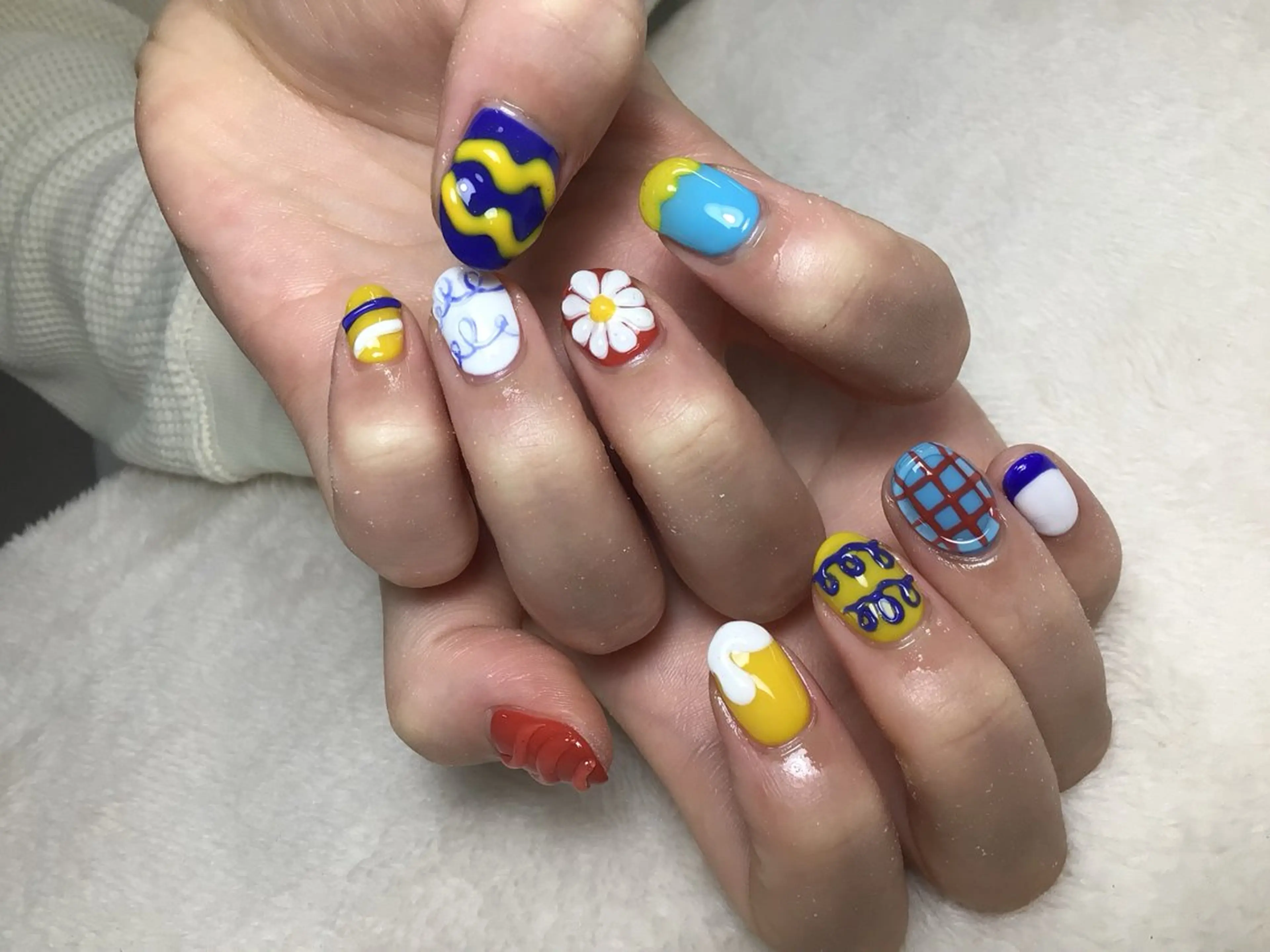 ネイル ぷっくりネイル ツメイク megumiのネイルデザイン