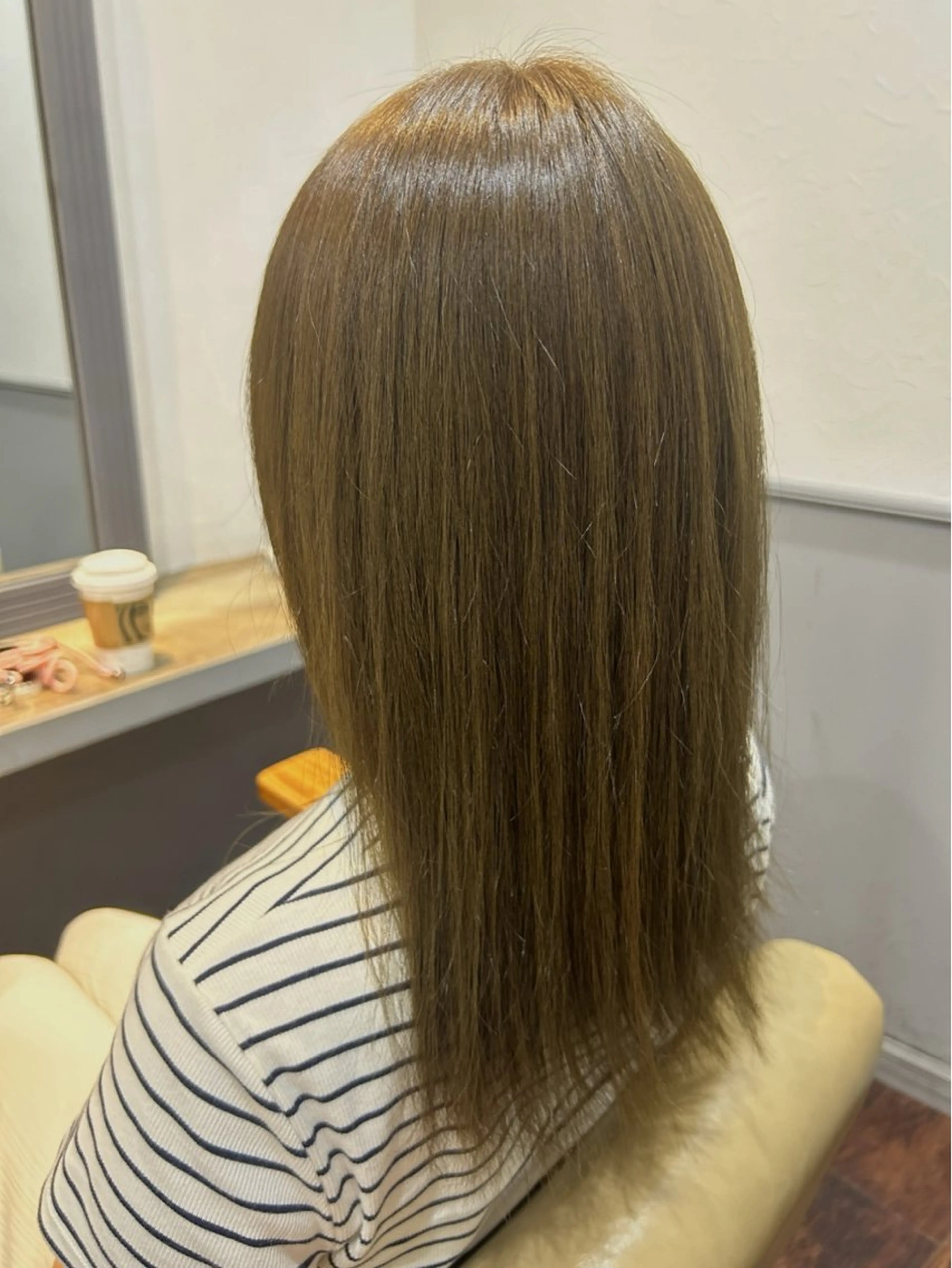 セミロング ヘアカラー トリートメント ヘッドスパ 🧊鎌田 拓磨🧊のヘアスタイル