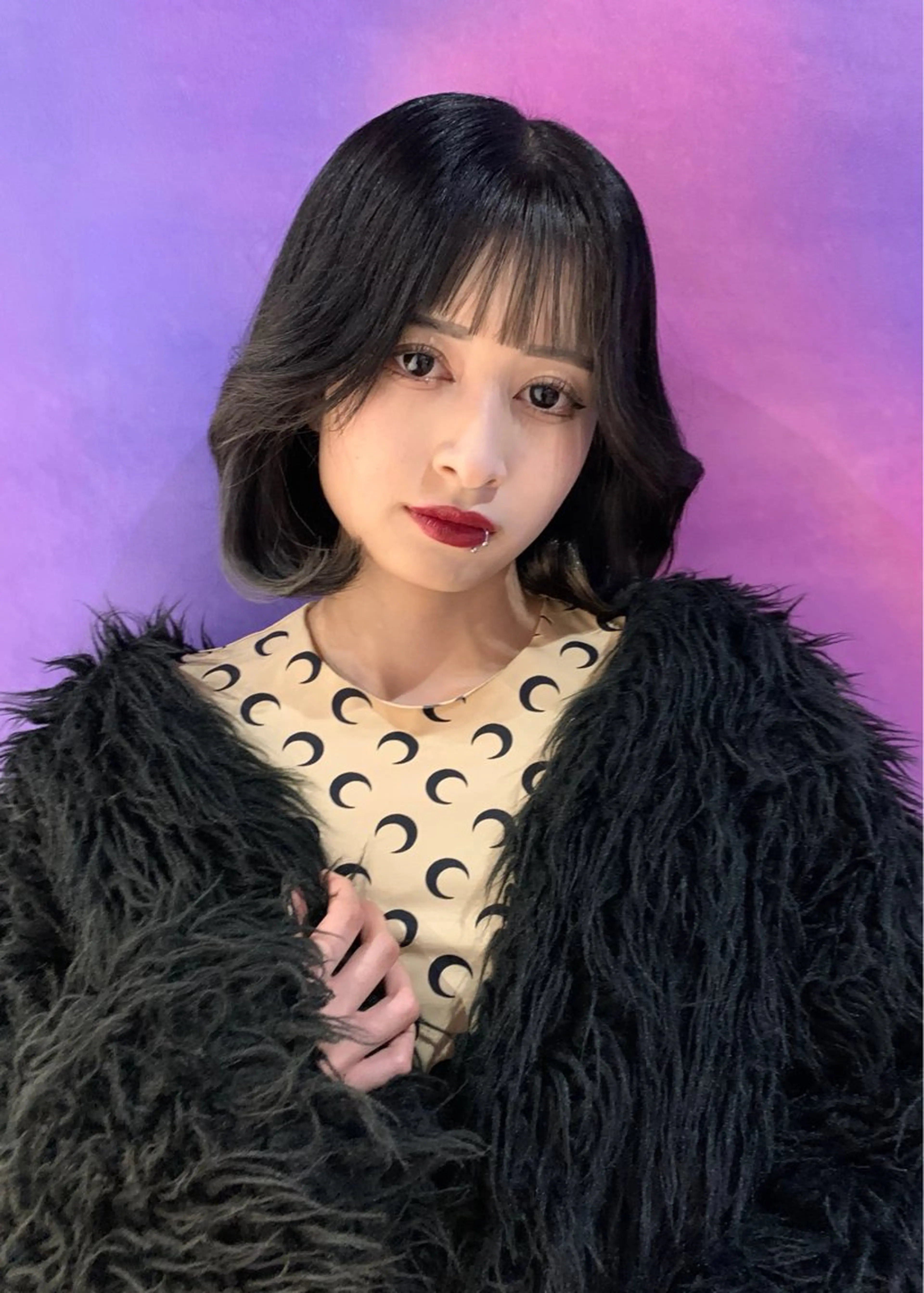 ミディアム カラー ヘアカラー ハイトーン/パーマ/ メンズ / 櫻本🌐のヘアスタイル