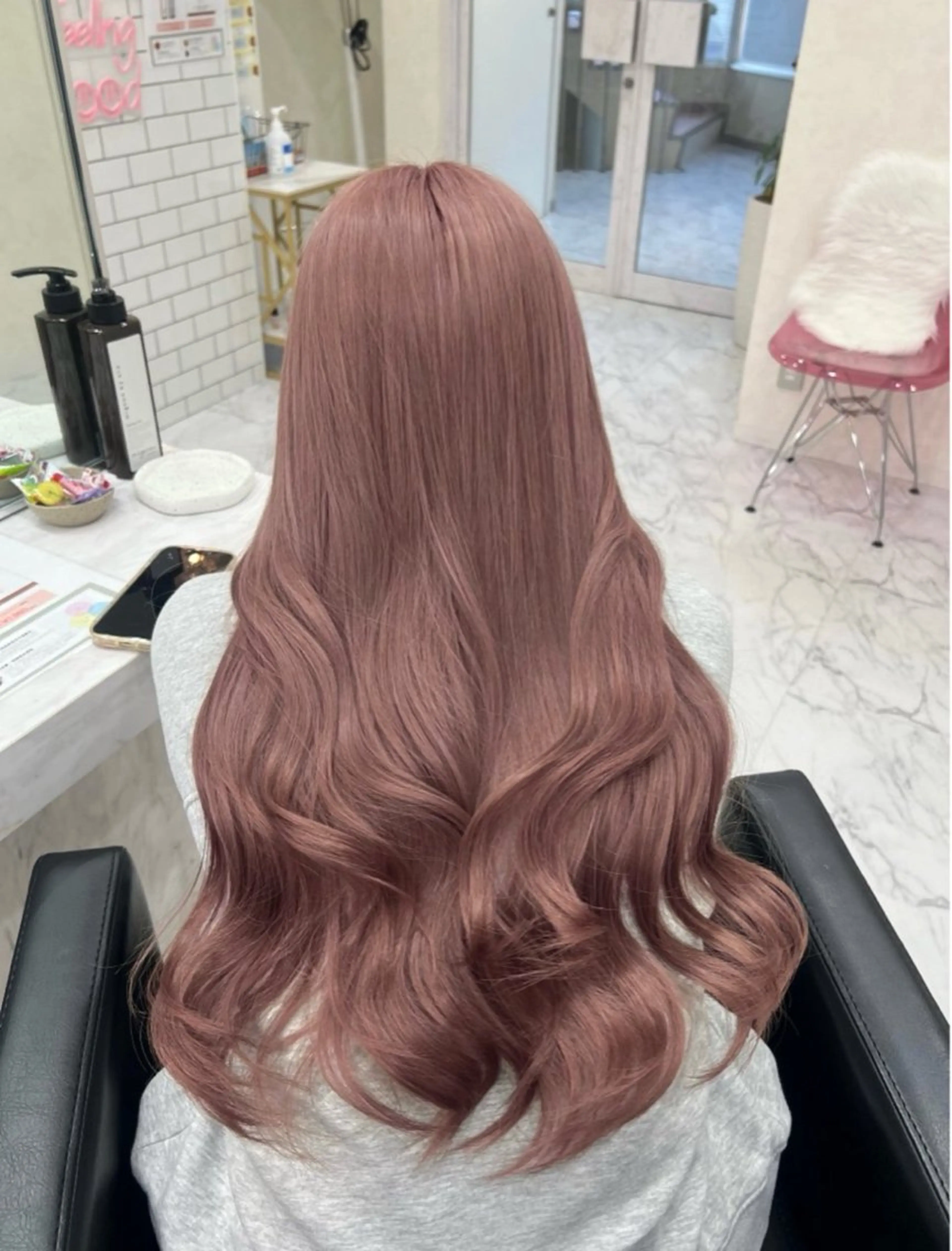 カラー ブリーチ カラーモデル募集💖 RIRIKA🩷🧸のヘアスタイル