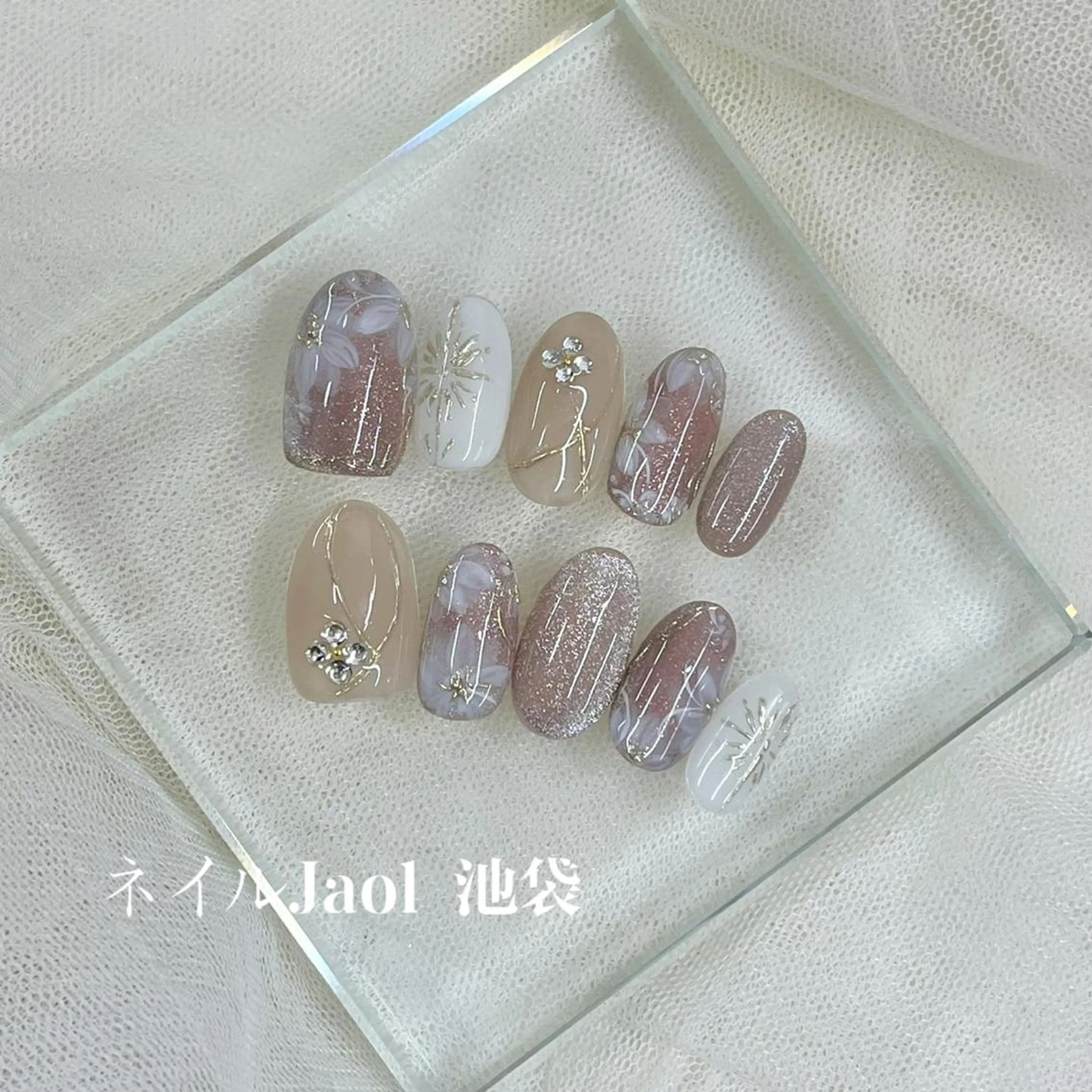ハンドネイル nail jaol池袋店所属・ネイルJaol 池袋のネイルデザイン