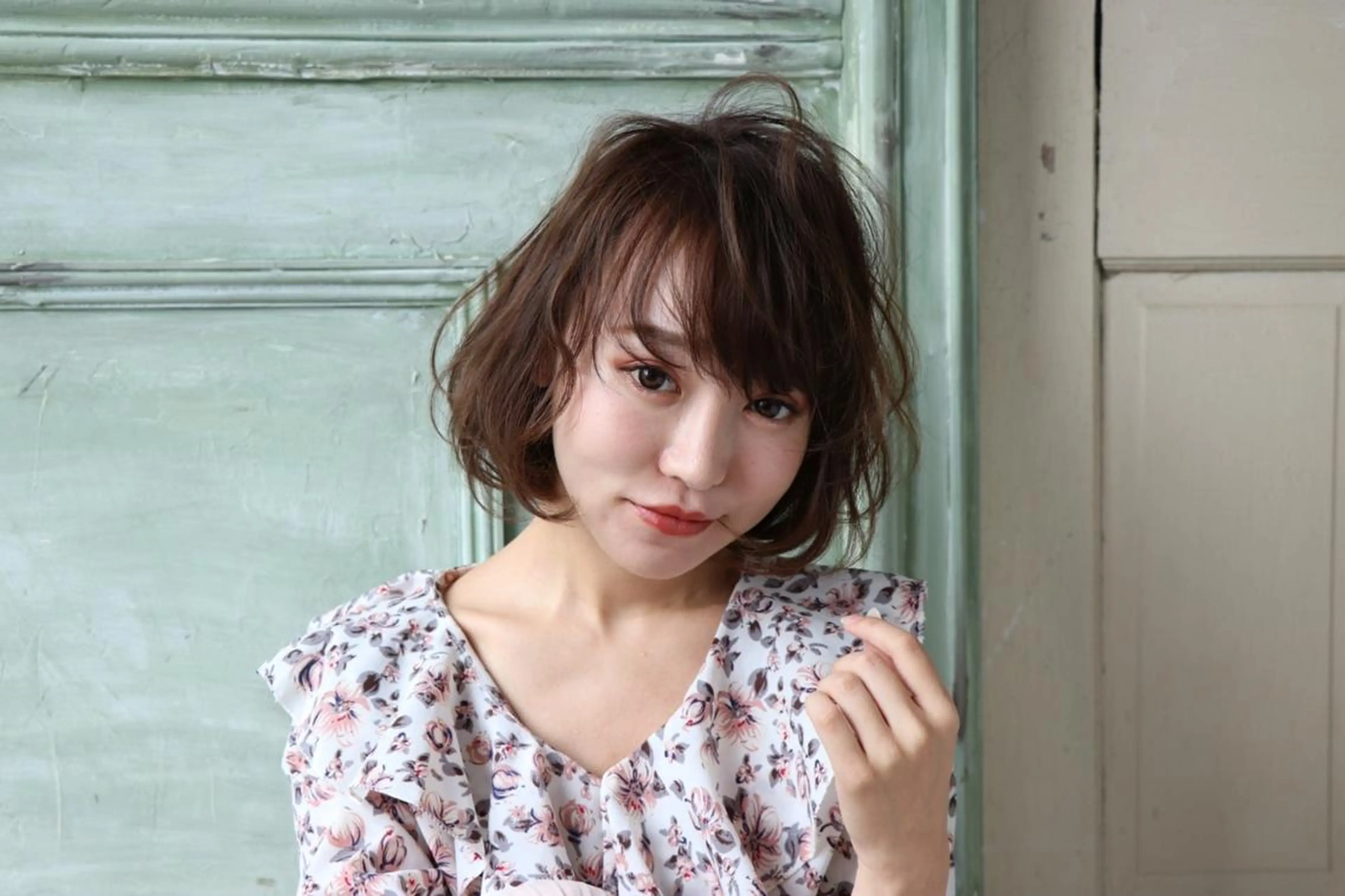 ミディアム due hair 京都駅前店 MILBON オージュア認定サロン【デューヘアー】所属・ハイトーンブリーチ 土坂　由志【京都】のヘアスタイル