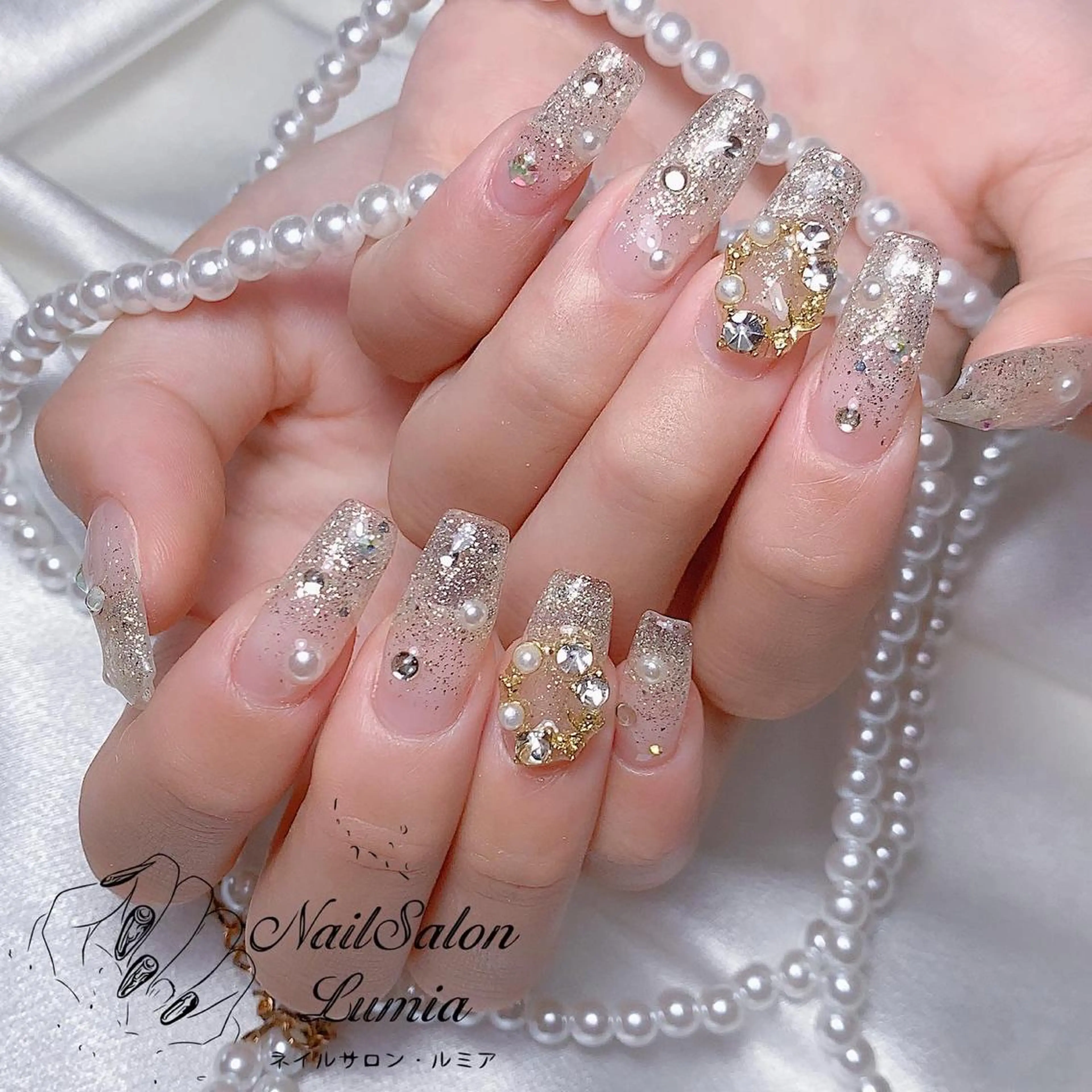 ネイル ハンドネイル ネイルサロン ルミア Lumia 店長のネイルデザイン