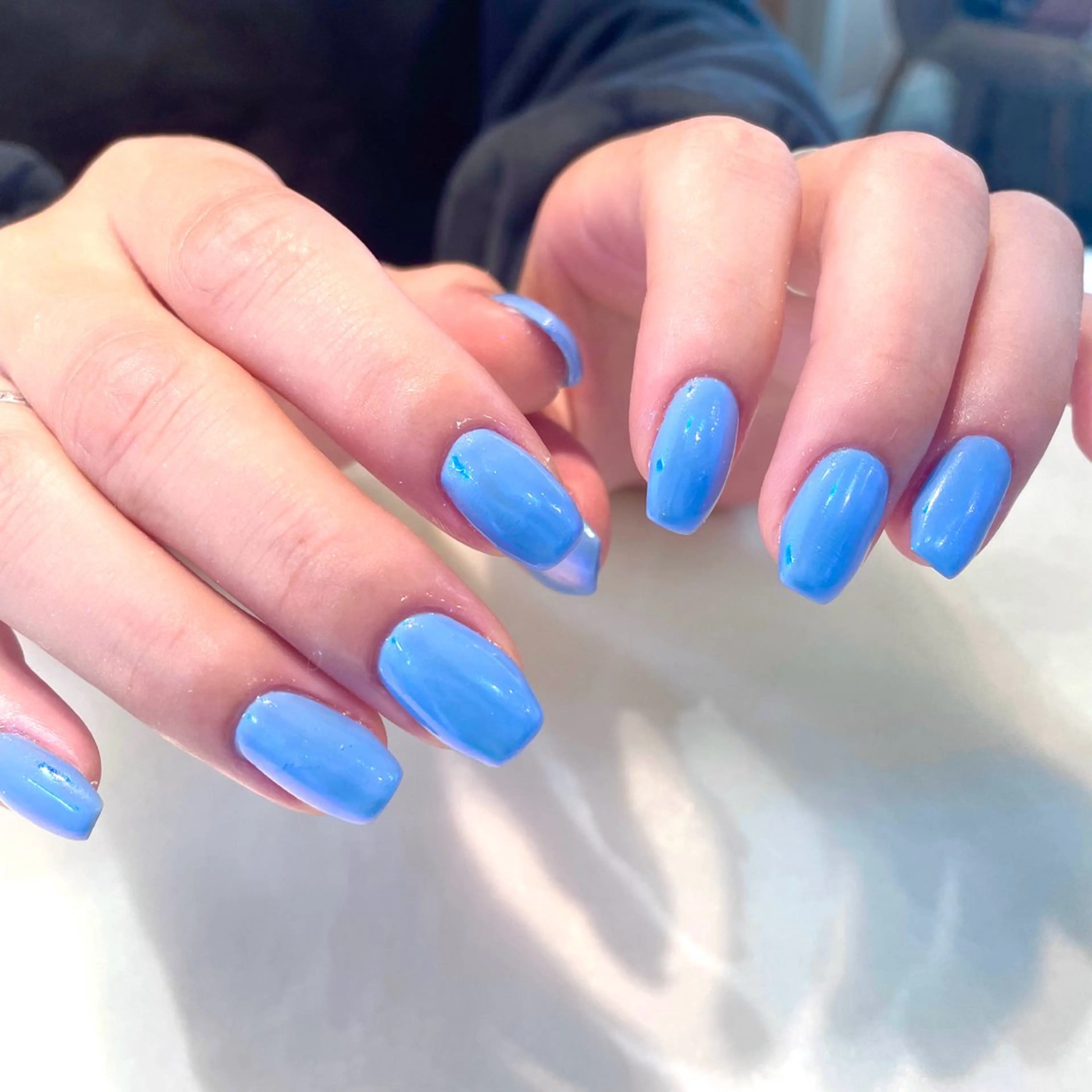 ネイル オーロラネイル ハンドネイル 新井 ひなののネイルデザイン