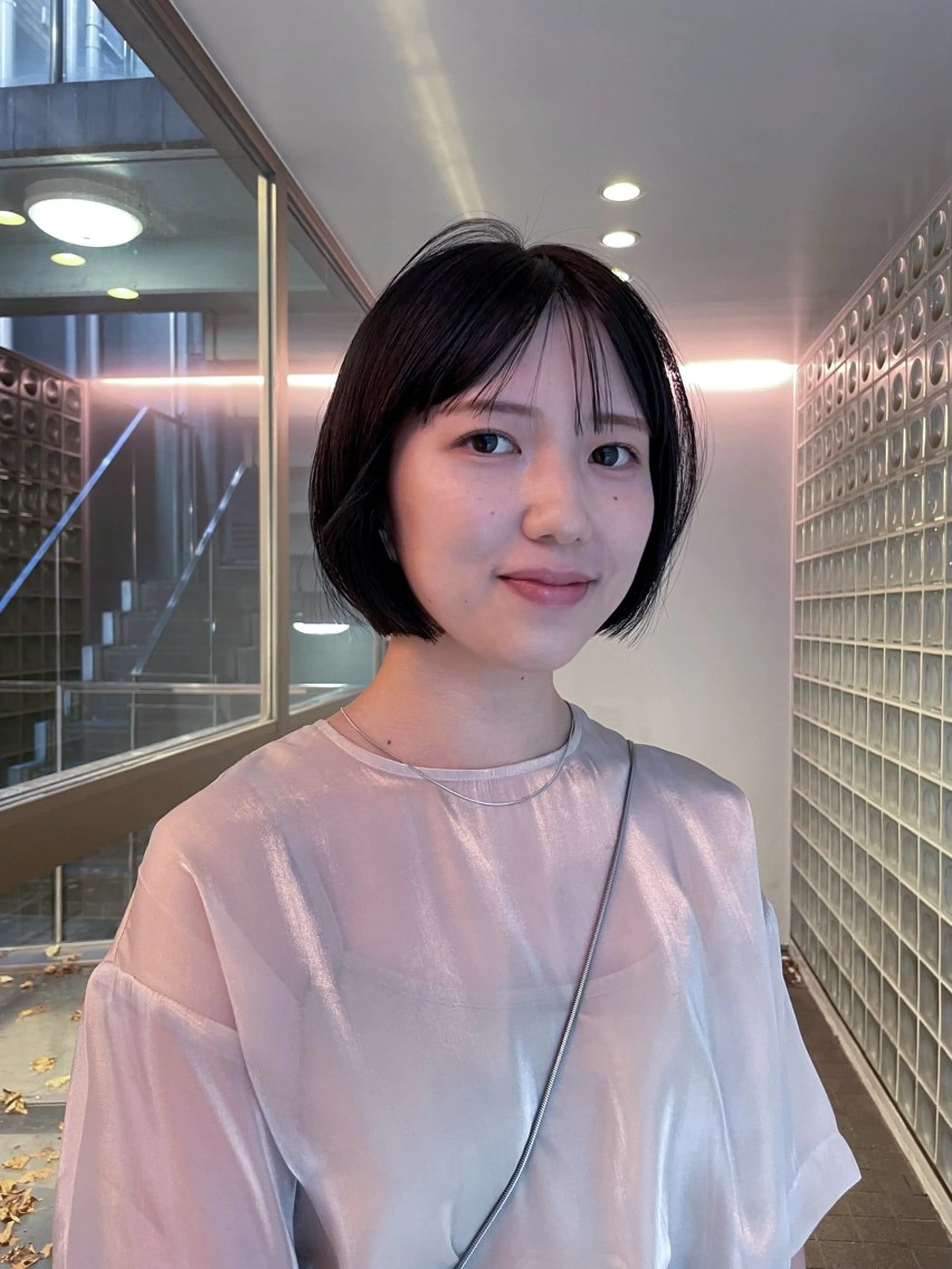 ミディアム ボブ FILMS 綾菜のヘアスタイル