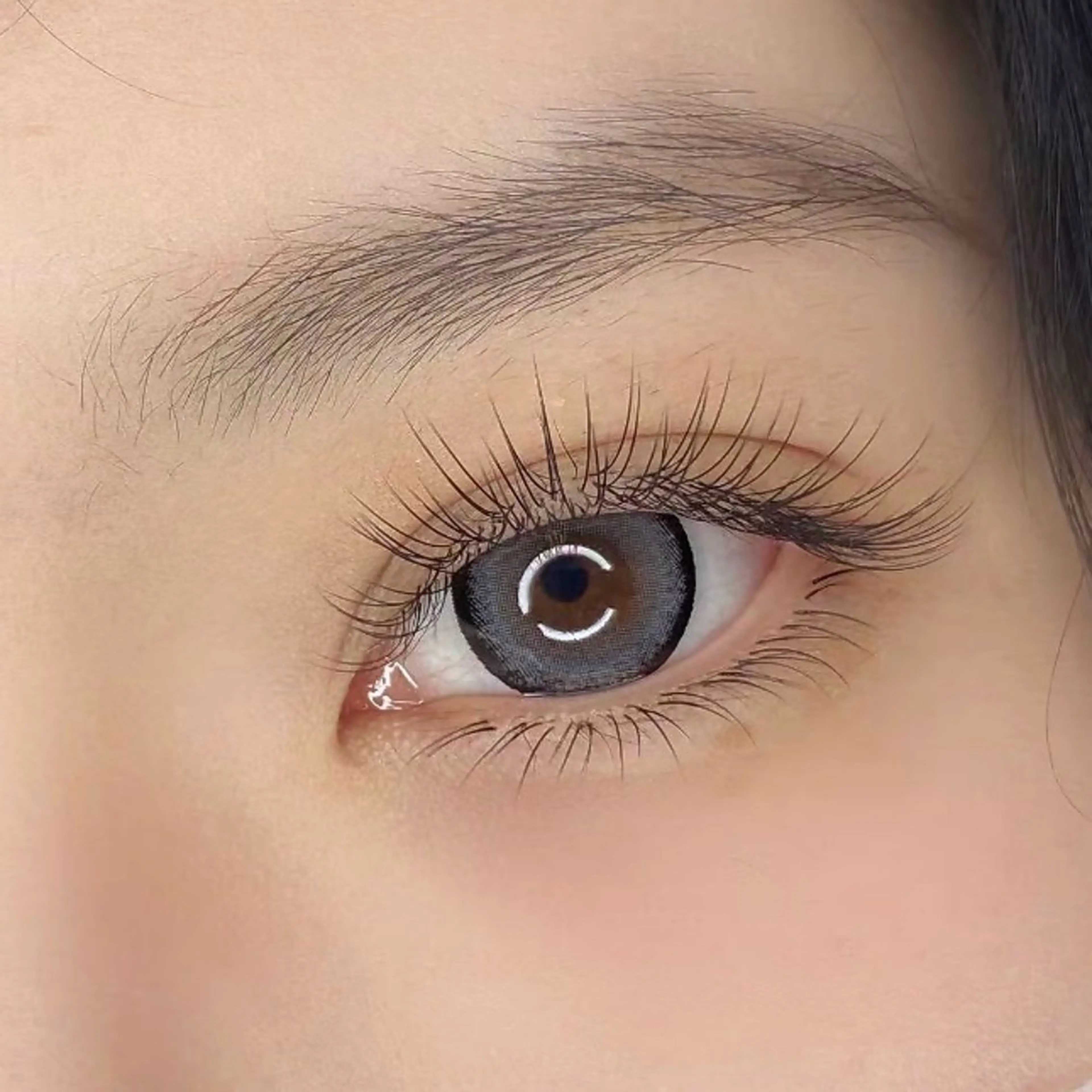 マツエク・マツパ 束感まつ毛 カラーマツエク フラットラッシュ パリジェンヌラッシュリフト まつげパーマ ミユ 横浜のマツエク・マツパデザイン