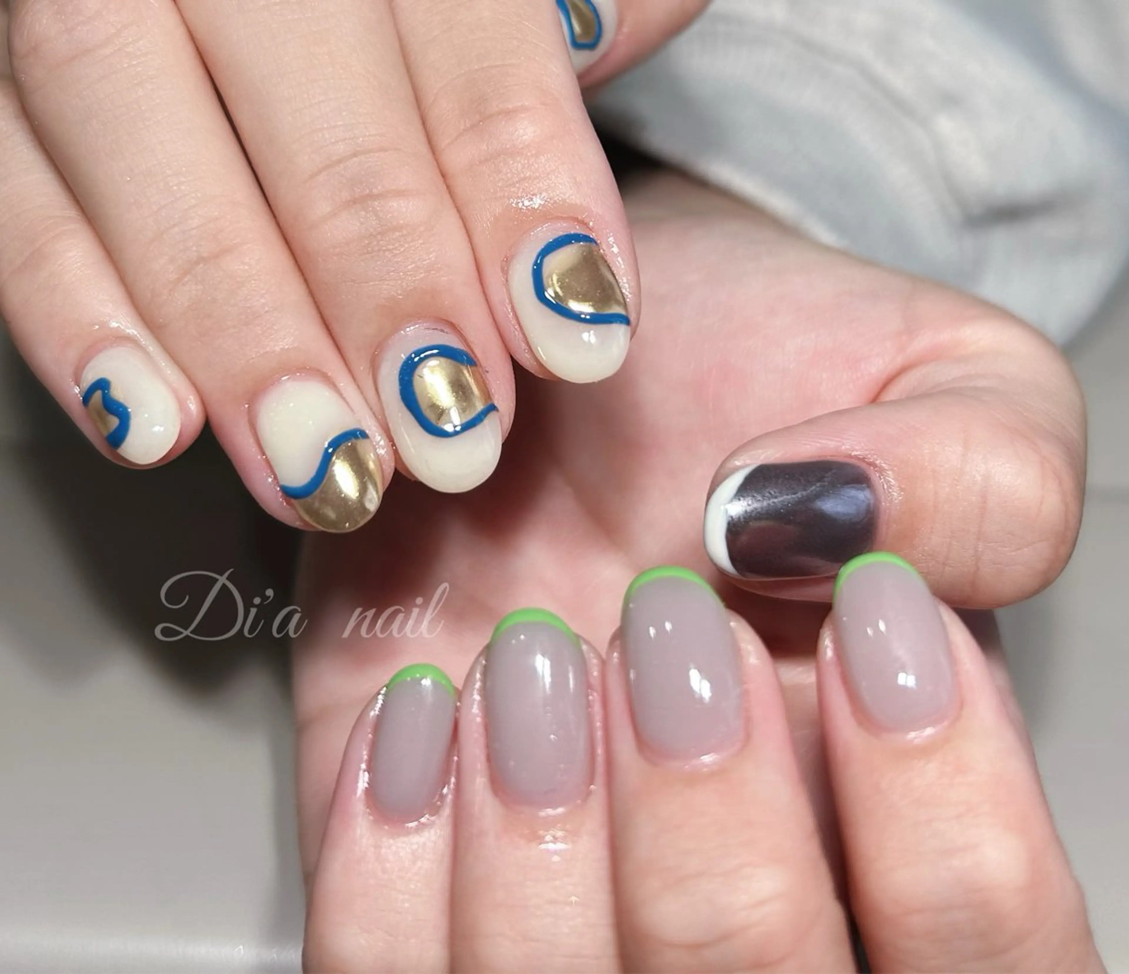 ネイル ハンドネイル di'a salonのネイルデザイン