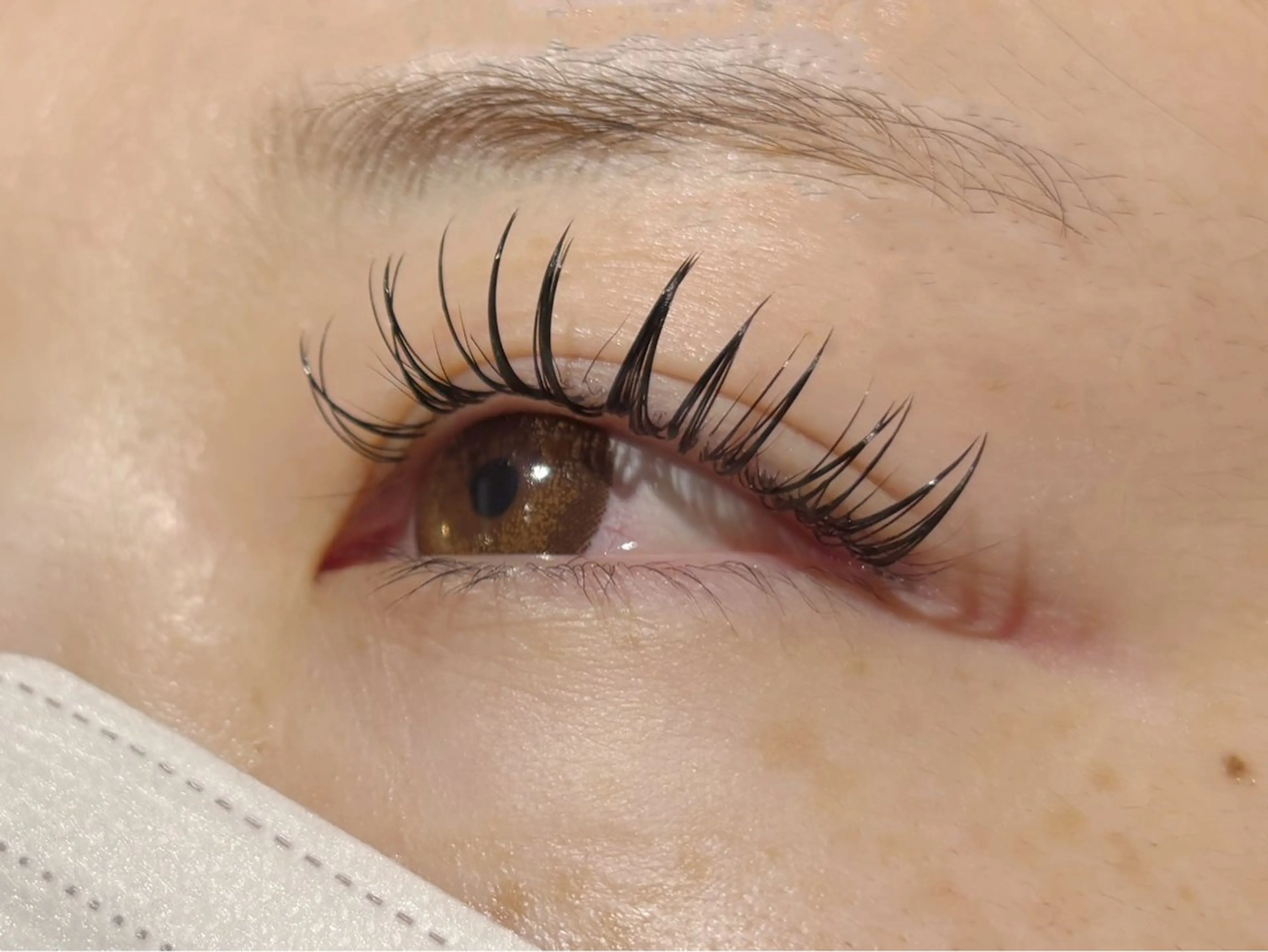 💜[フラット]マツエク上160本(オフなし)コーティング付き[カラーフラット+¥550]💜の写真