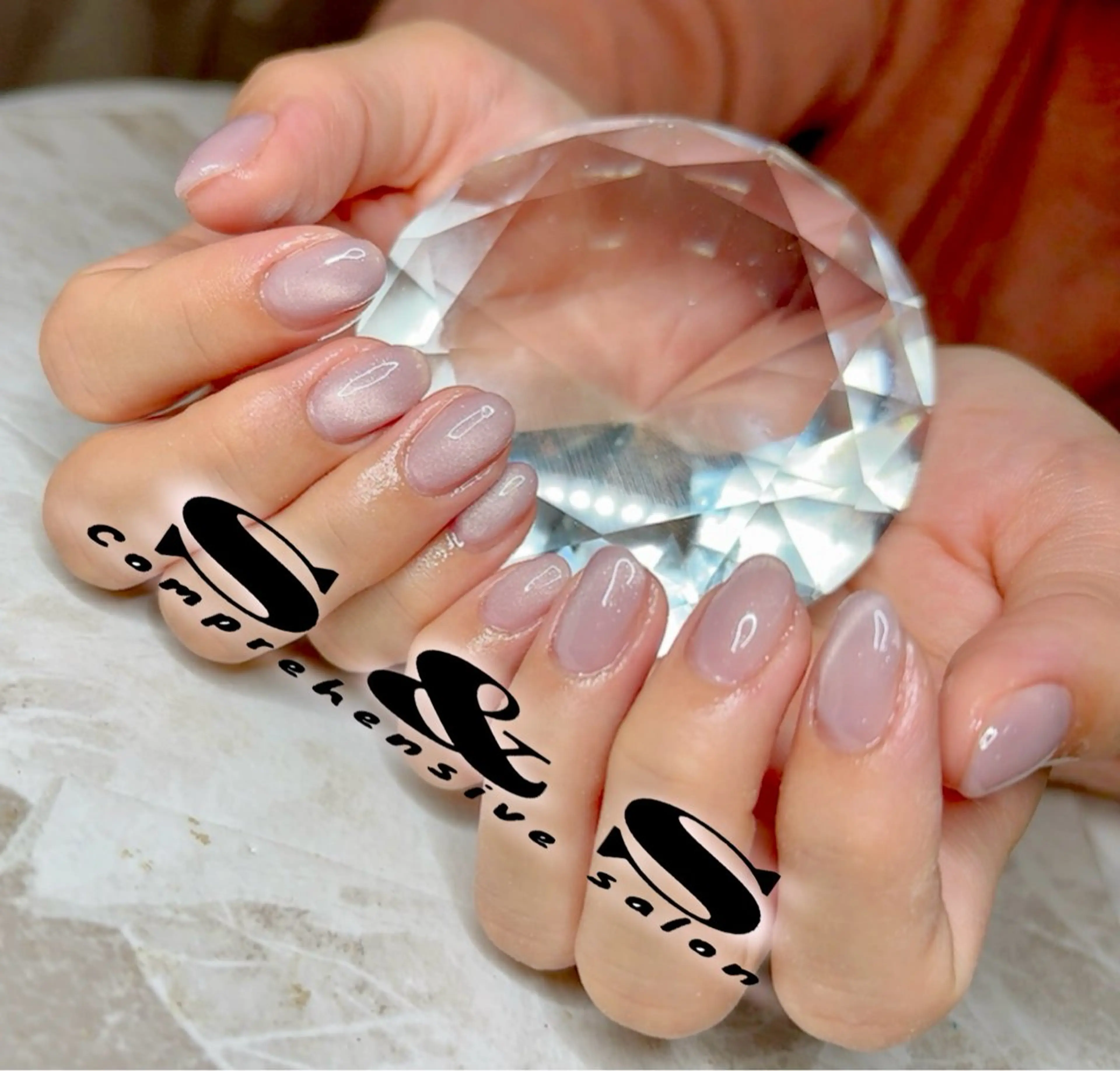 ネイル 長さ出し メンズネイル 持ち込み オフィスネイル シンプルネイル S&S 村田小百合のネイルデザイン