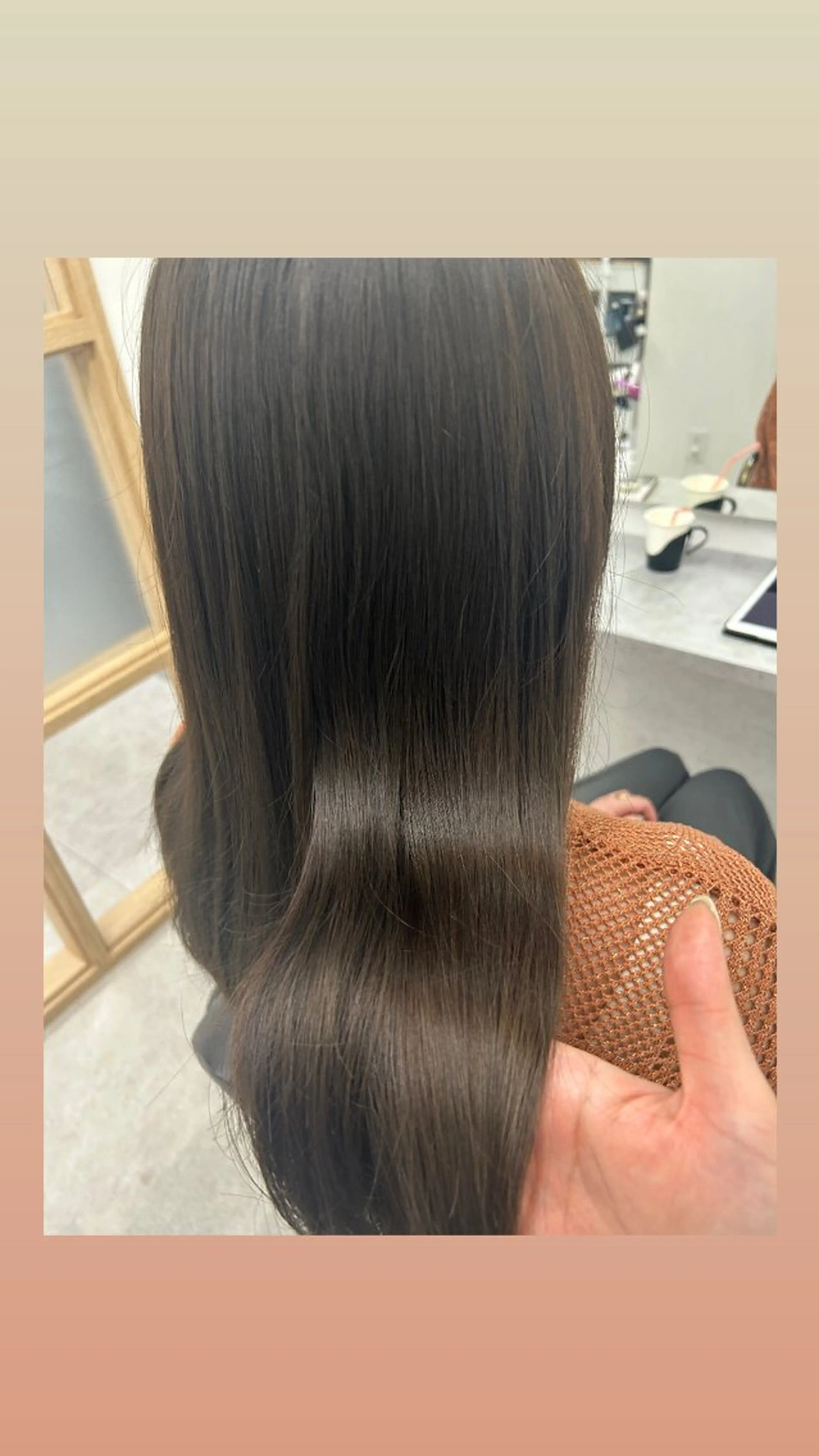 ロング カラー ブラウンカラー ダークブラウン トリートメント IVE所属・ダブルカラー髪質改善 /Annaのヘアスタイル