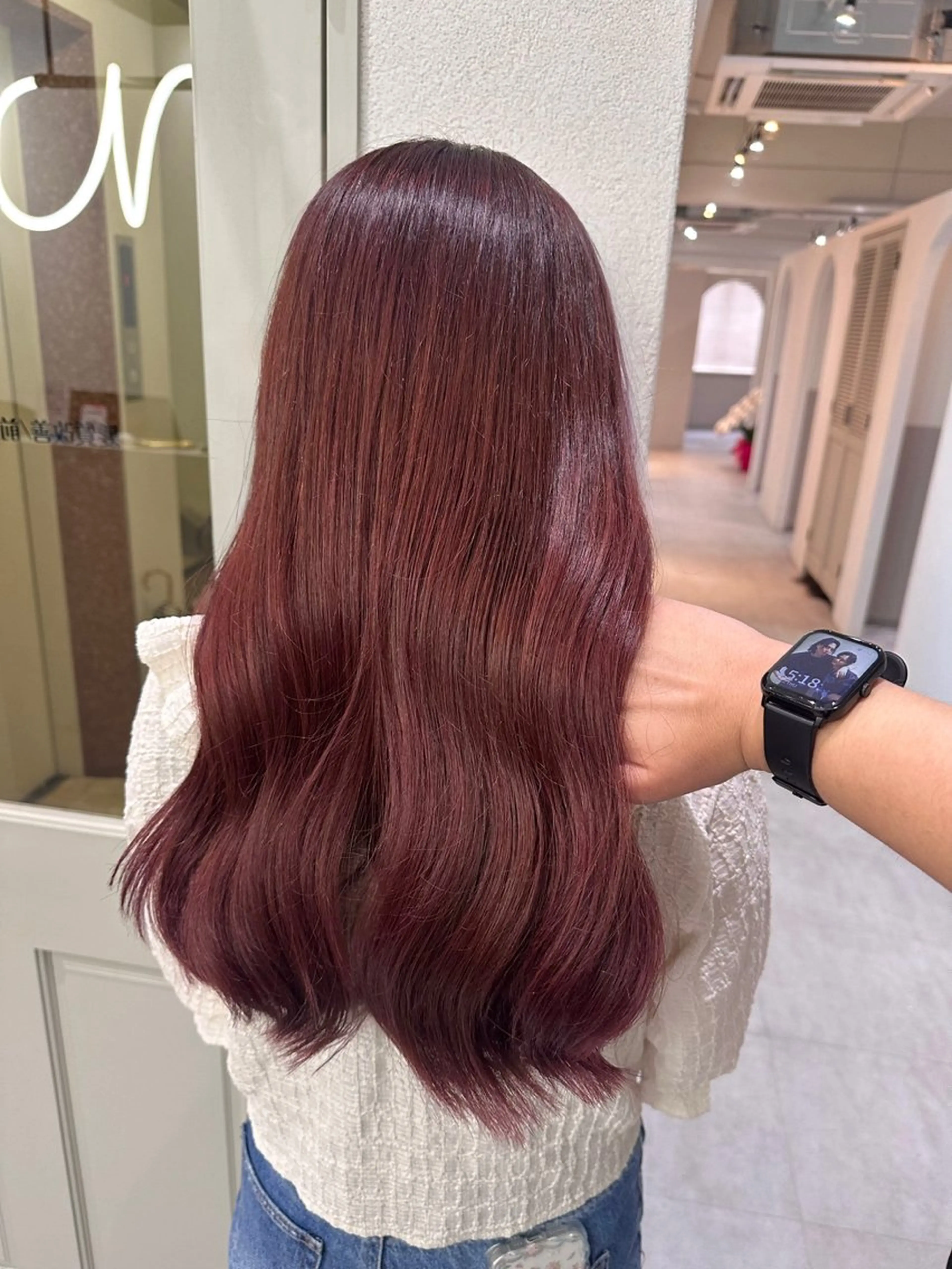 セミロング カラー 🪞個室サロン/韓国 艶髪/keito🪞のヘアスタイル