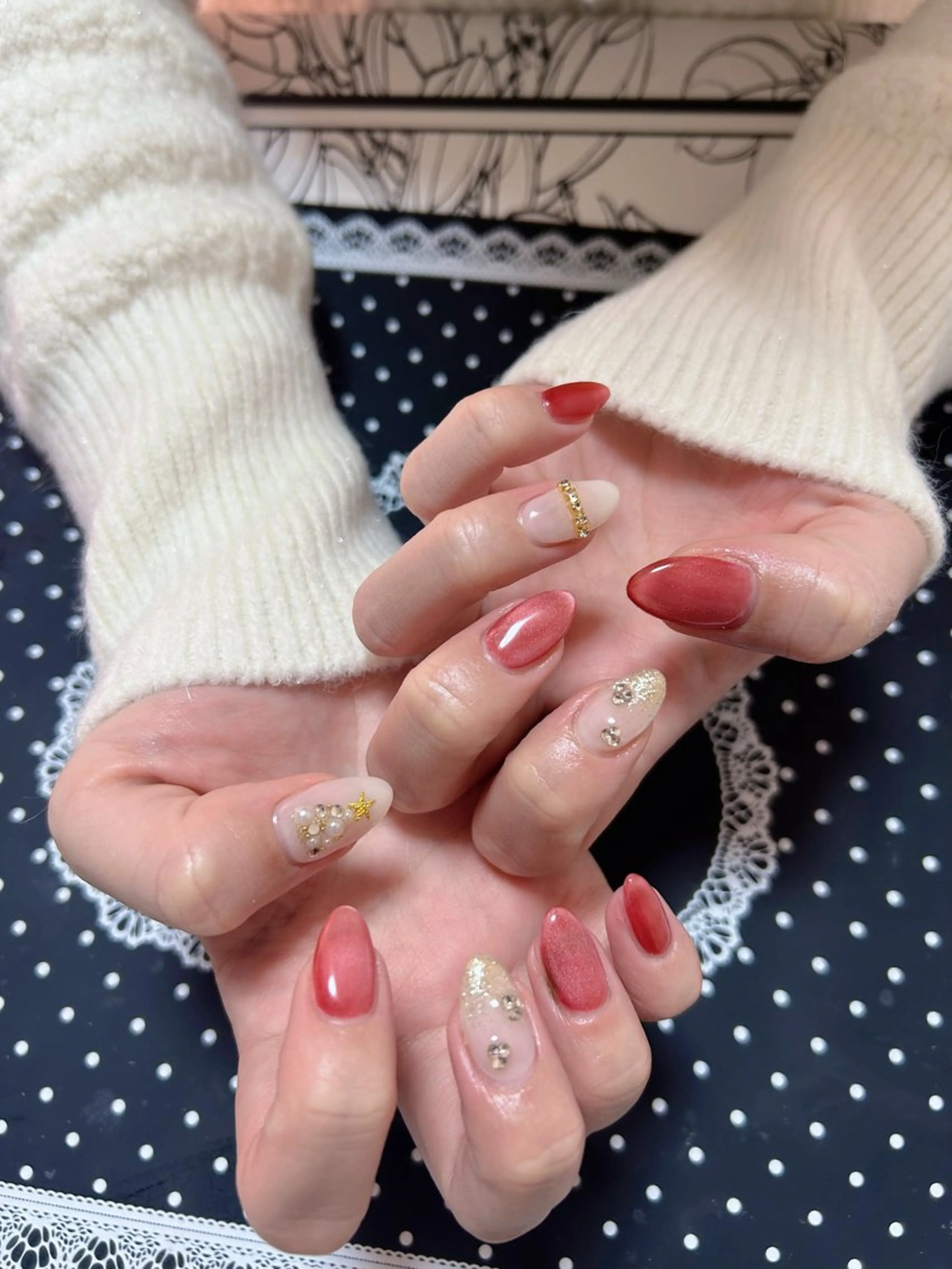 ネイル ハンドネイル 森 晴有のネイルデザイン