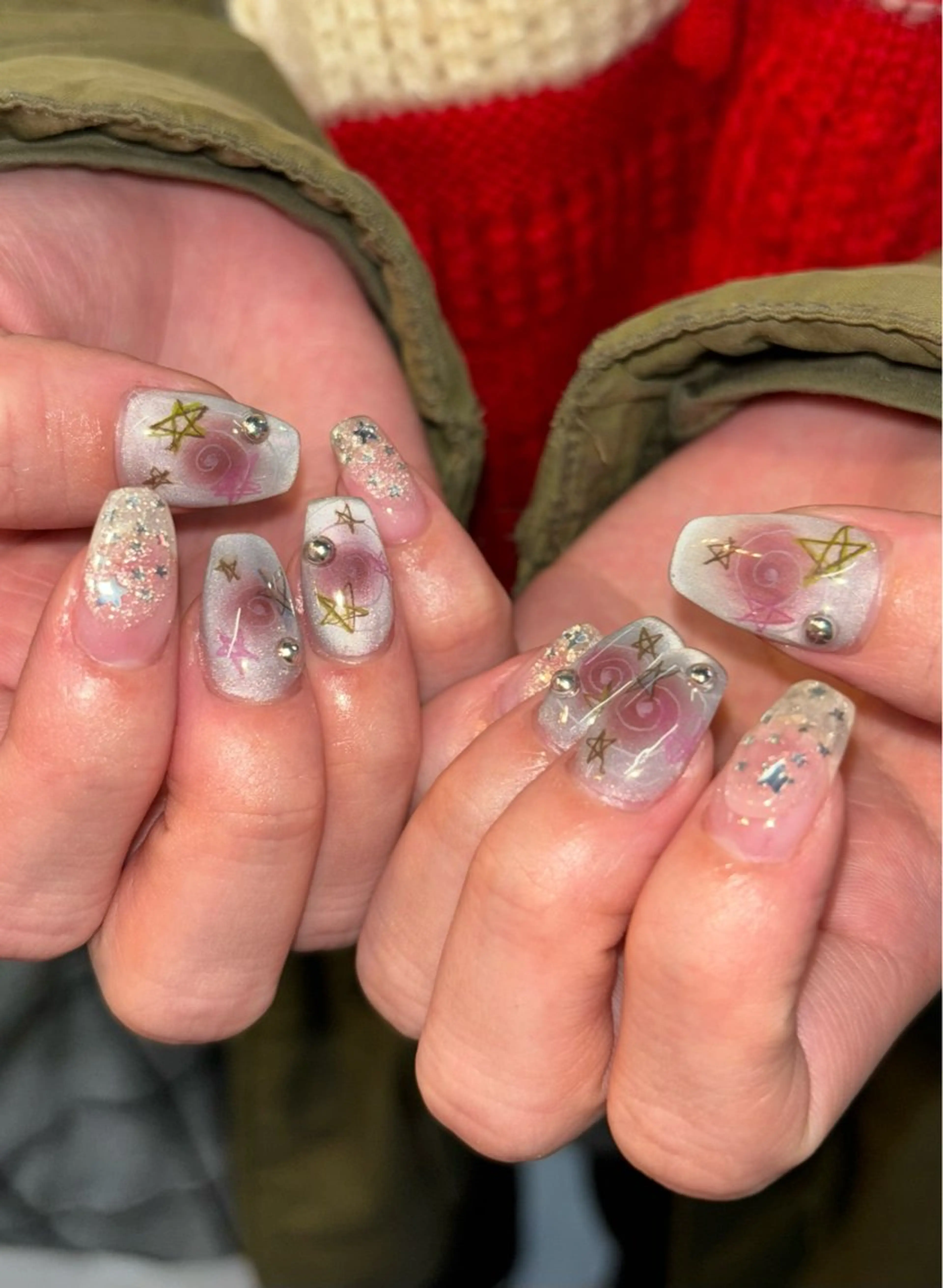 ネイル ニコネイル下北沢店所属・miyu ˚ ༘ ೀのネイルデザイン