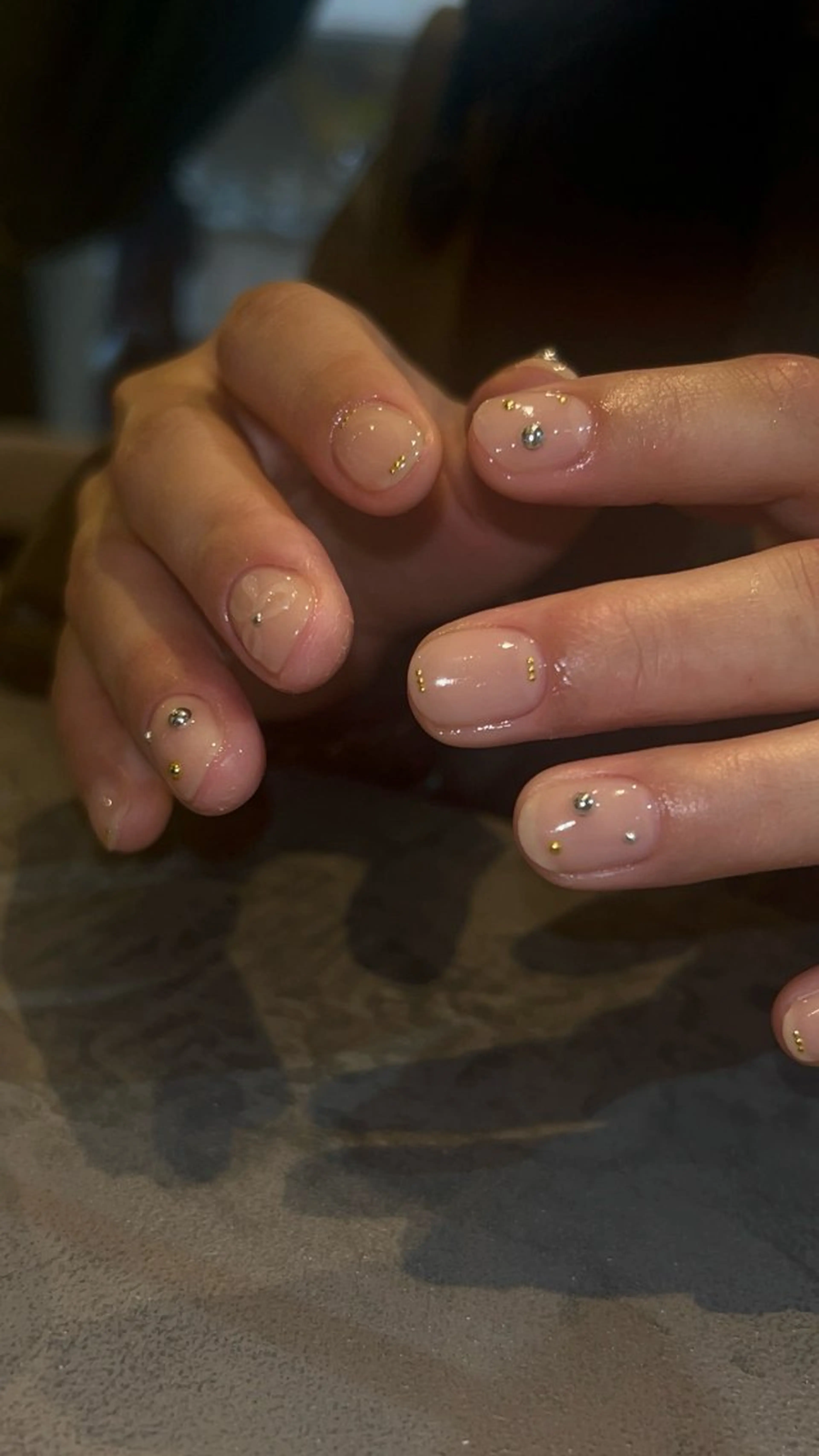 ネイル ストーンネイル ハンドネイル plume. noaのネイルデザイン