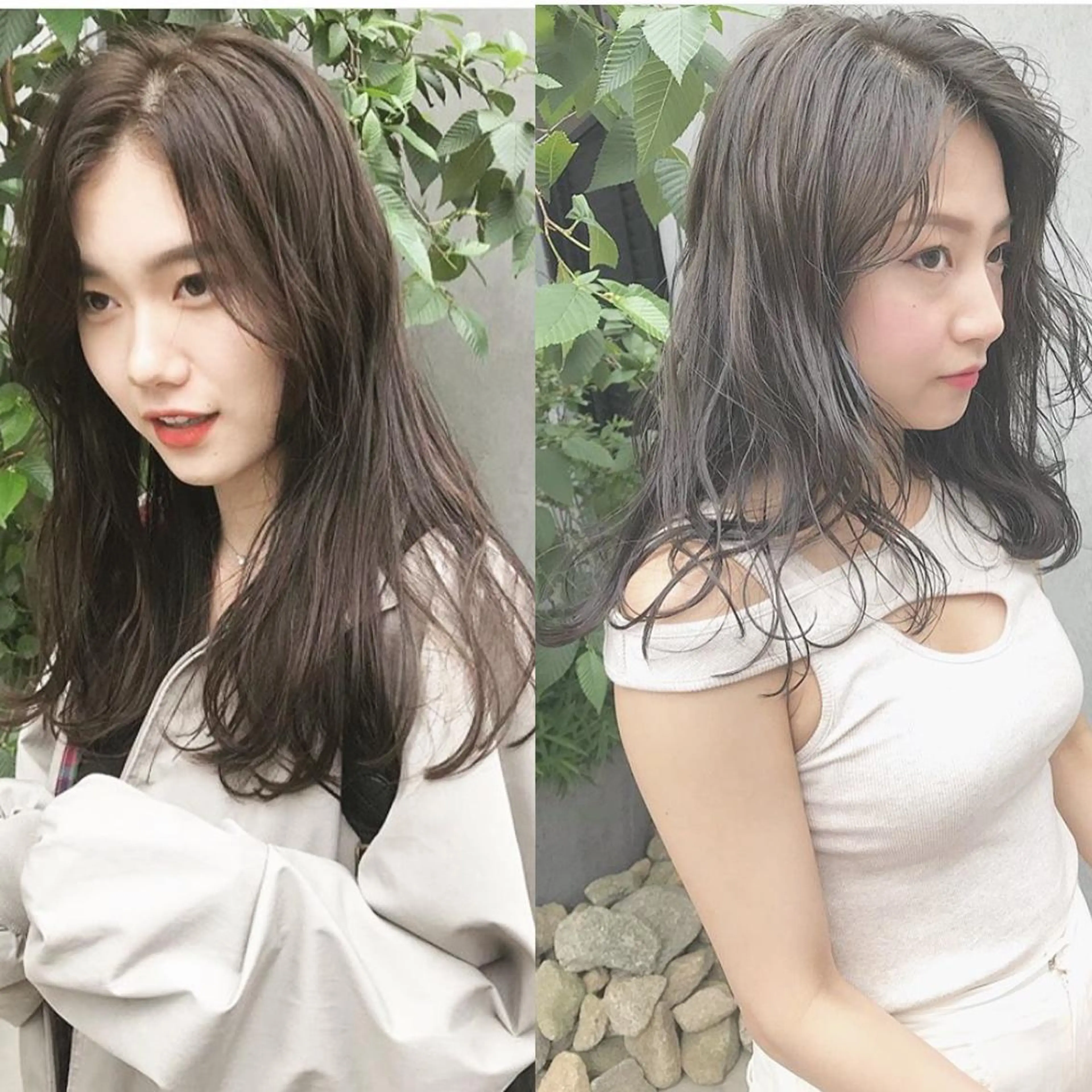 ミディアム カラー ヘアカラー トリートメント ハイトーン&暗髪🔥 表参道二刀流マエダのヘアスタイル