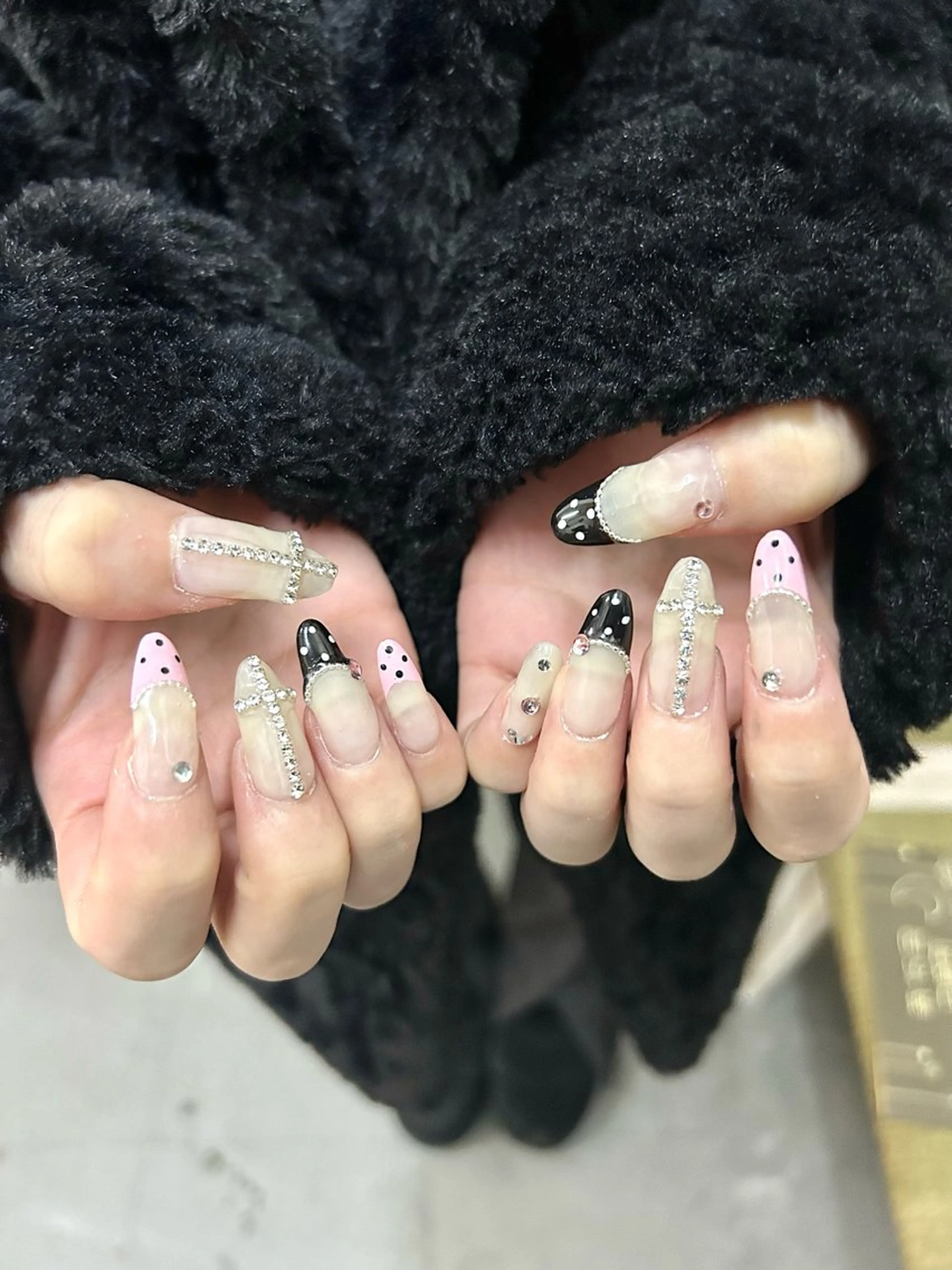 【⛄️2月限定✨】〈練習モデル〉120分アートし放題🩵✨(おまかせ･持ち込み🙆🏻‍♀️︎パーツ込)の写真