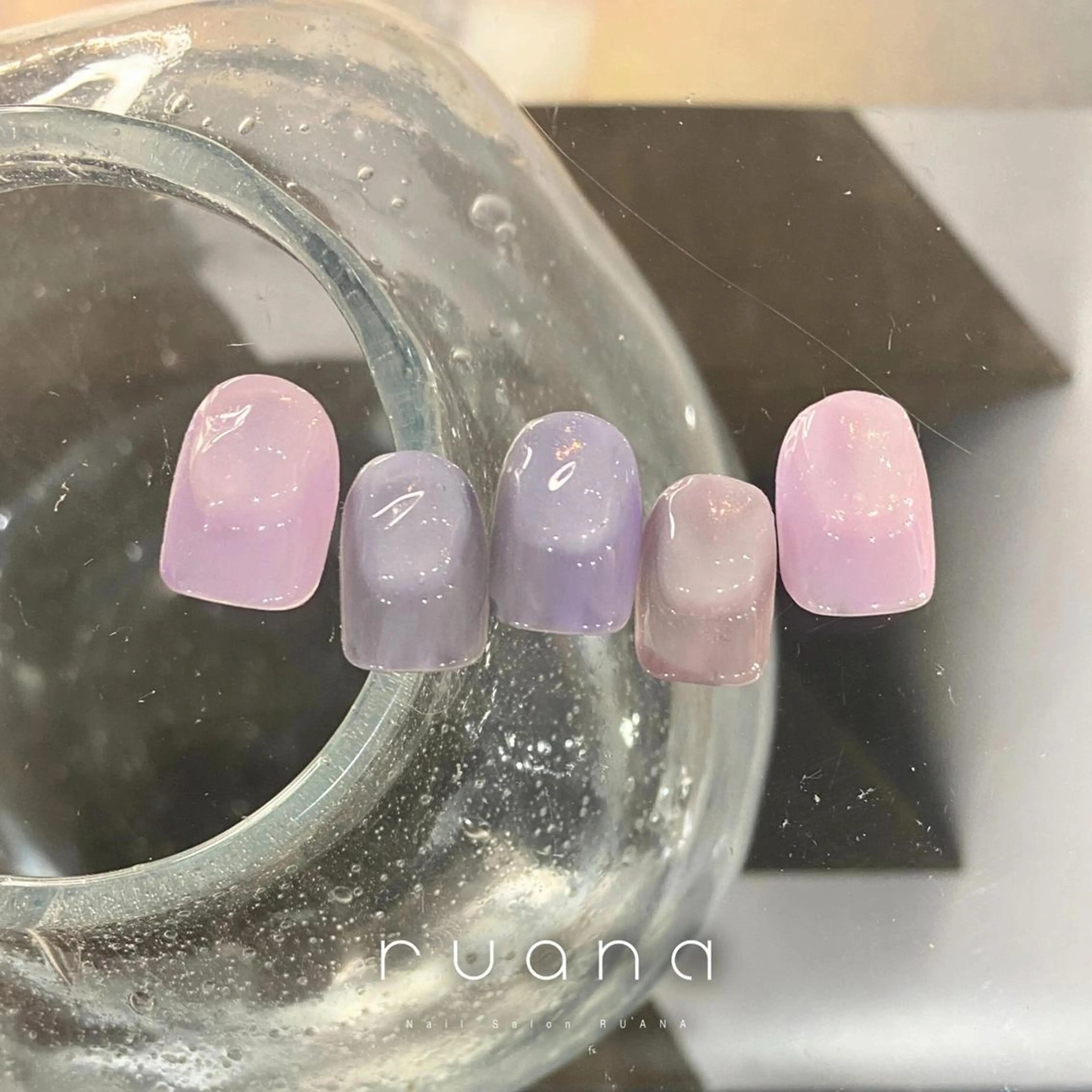 ネイル ハンドネイル 中西 心純愛のネイルデザイン